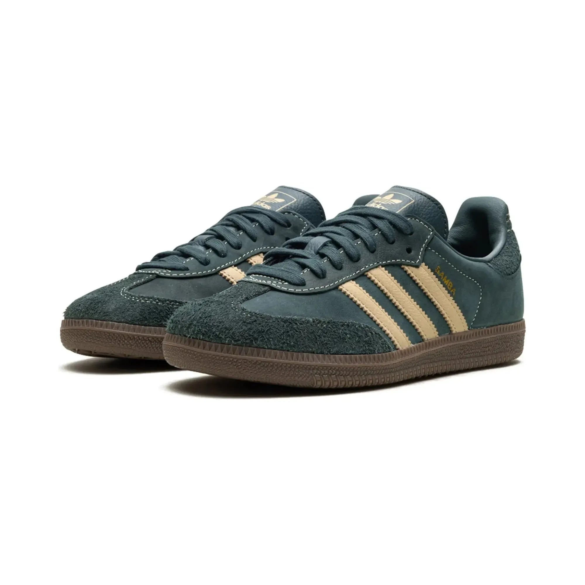 adidas Samba OG Mineral Green Crystal Sand (Women's)