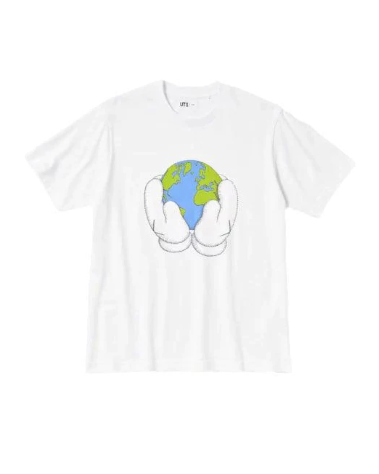 KAWS x Uniqlo Peace For All S/S Graphic T-shirt "White"