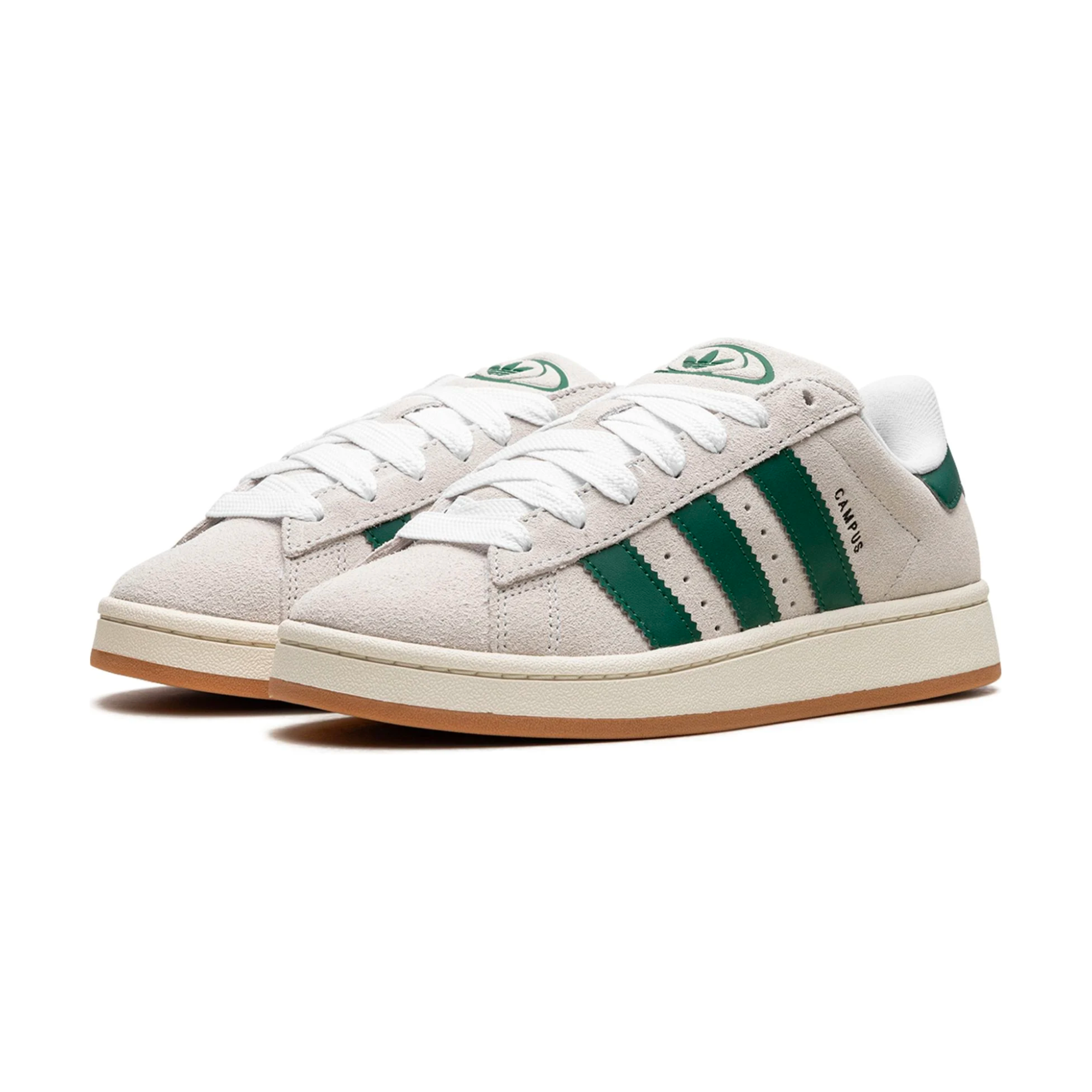 Adidas Campus 00s "Crystal White Dark Green"