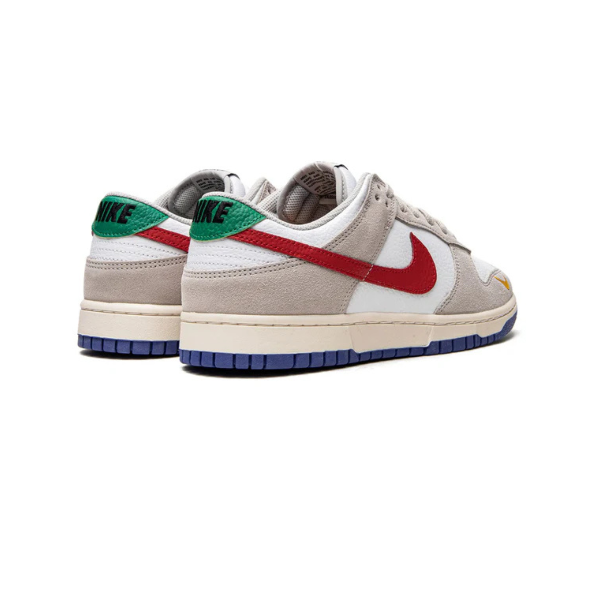 Nike Dunk Low "Light Iron Ore Red Blue" - street-bill.dk