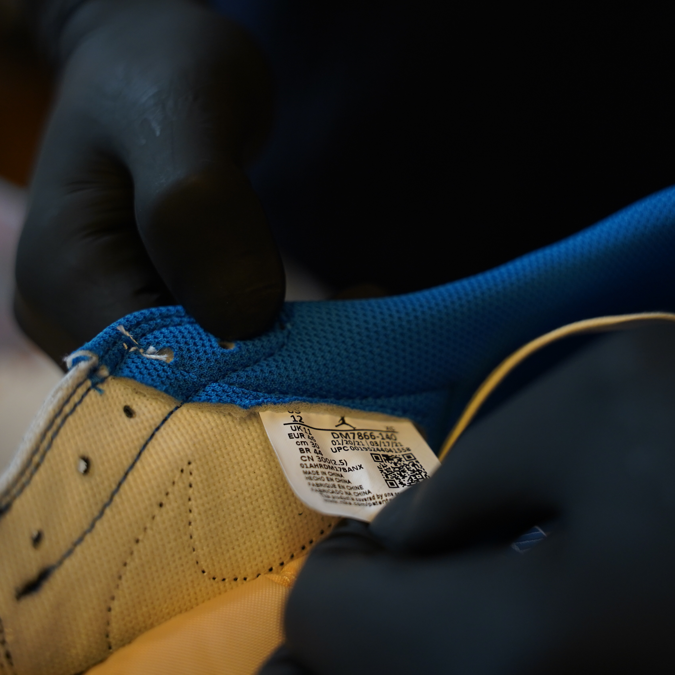 Verificering af sneakers