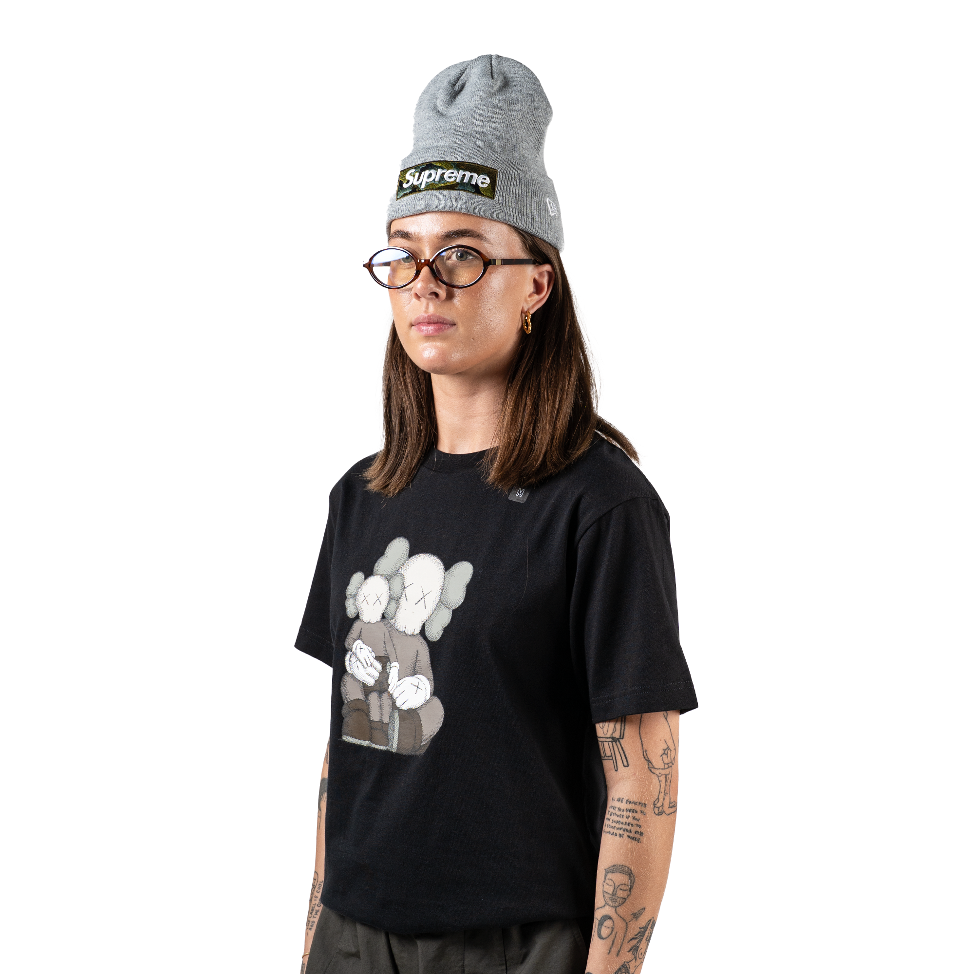 KAWS x Uniqlo UT Short Sleeve Graphic T-shirt Black
