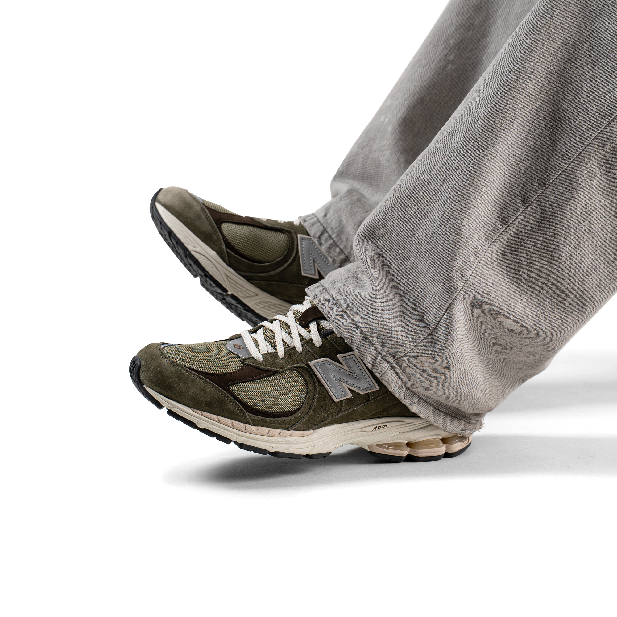 New Balance 2002R Olive Brown