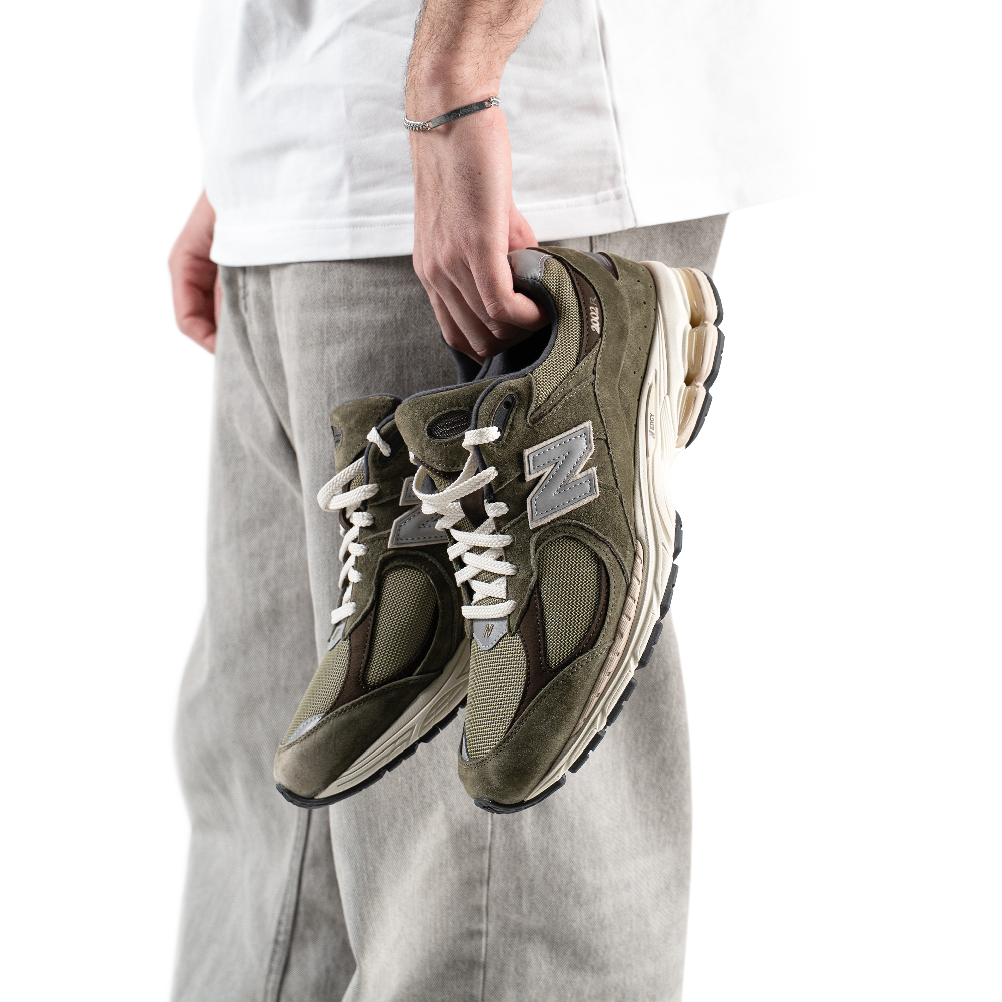 New Balance 2002R Olive Brown