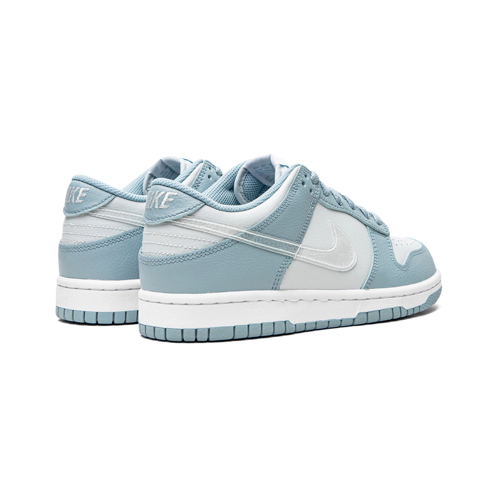 Nike Dunk Low "Clear Blue Swoosh"