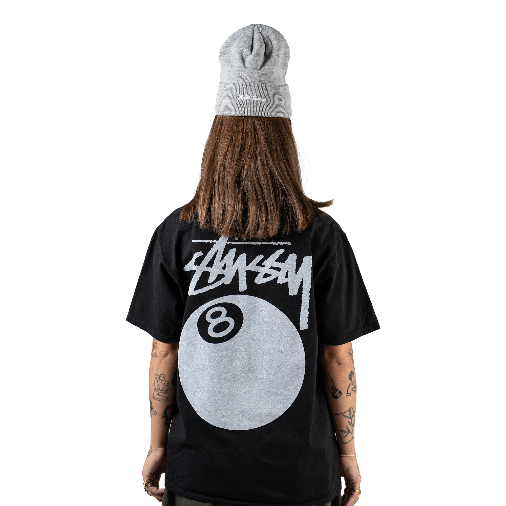 stüssy black t-shirt