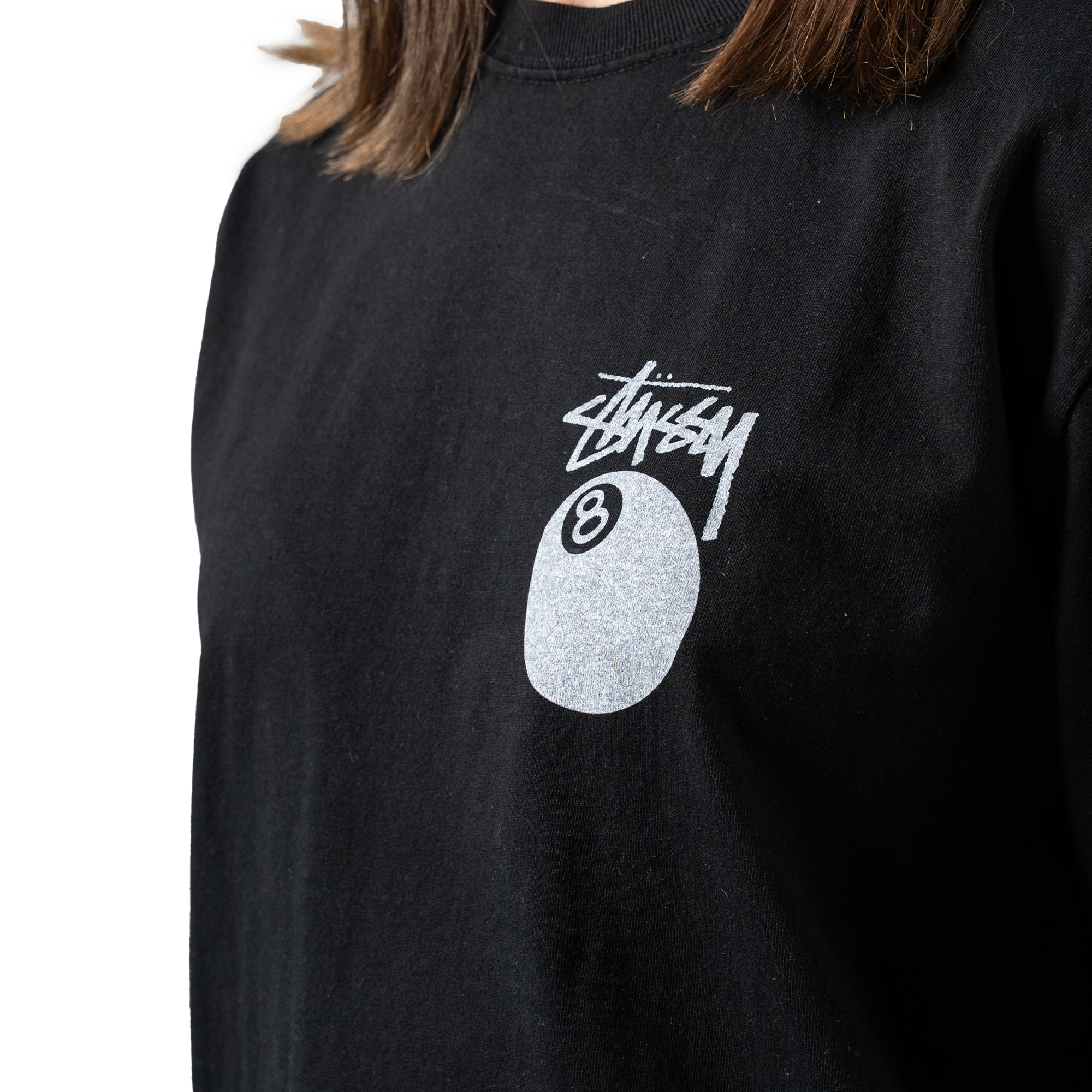 stüssy black t-shirt