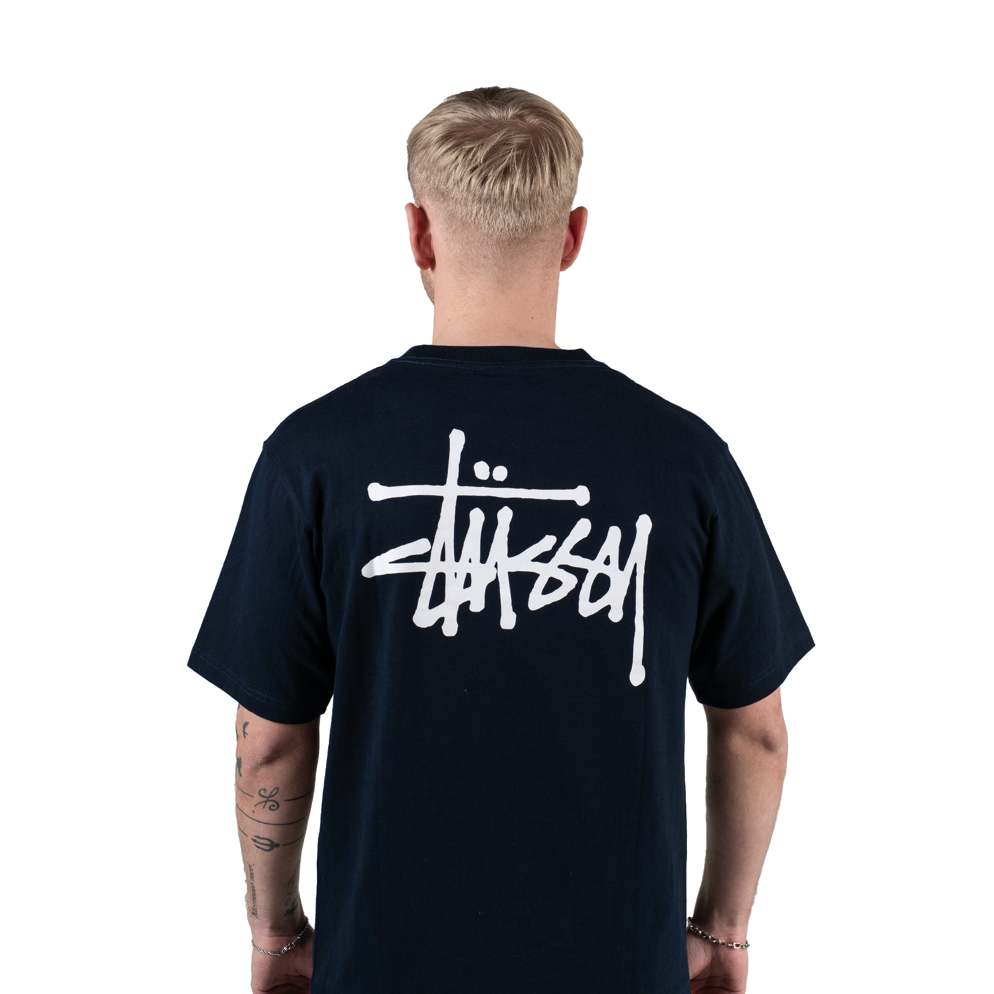 Stussy Basic T shirt Navy