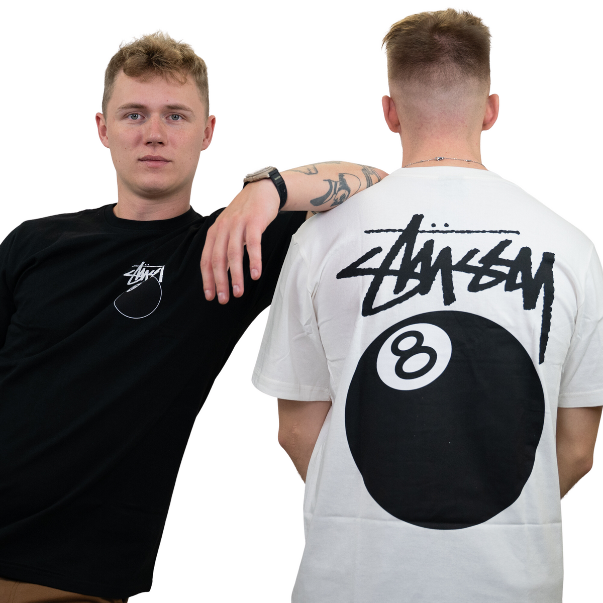 Stussy 8 Ball Pigment Dyed Tee "Natural"