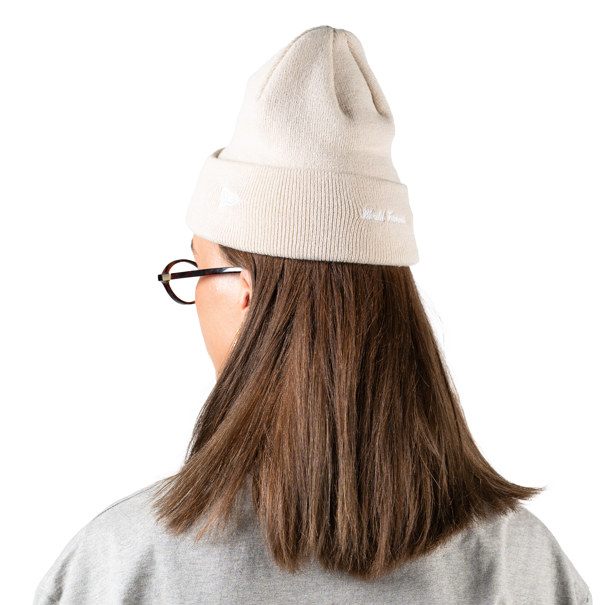 Supreme Box Logo Beanie FW24 Stone