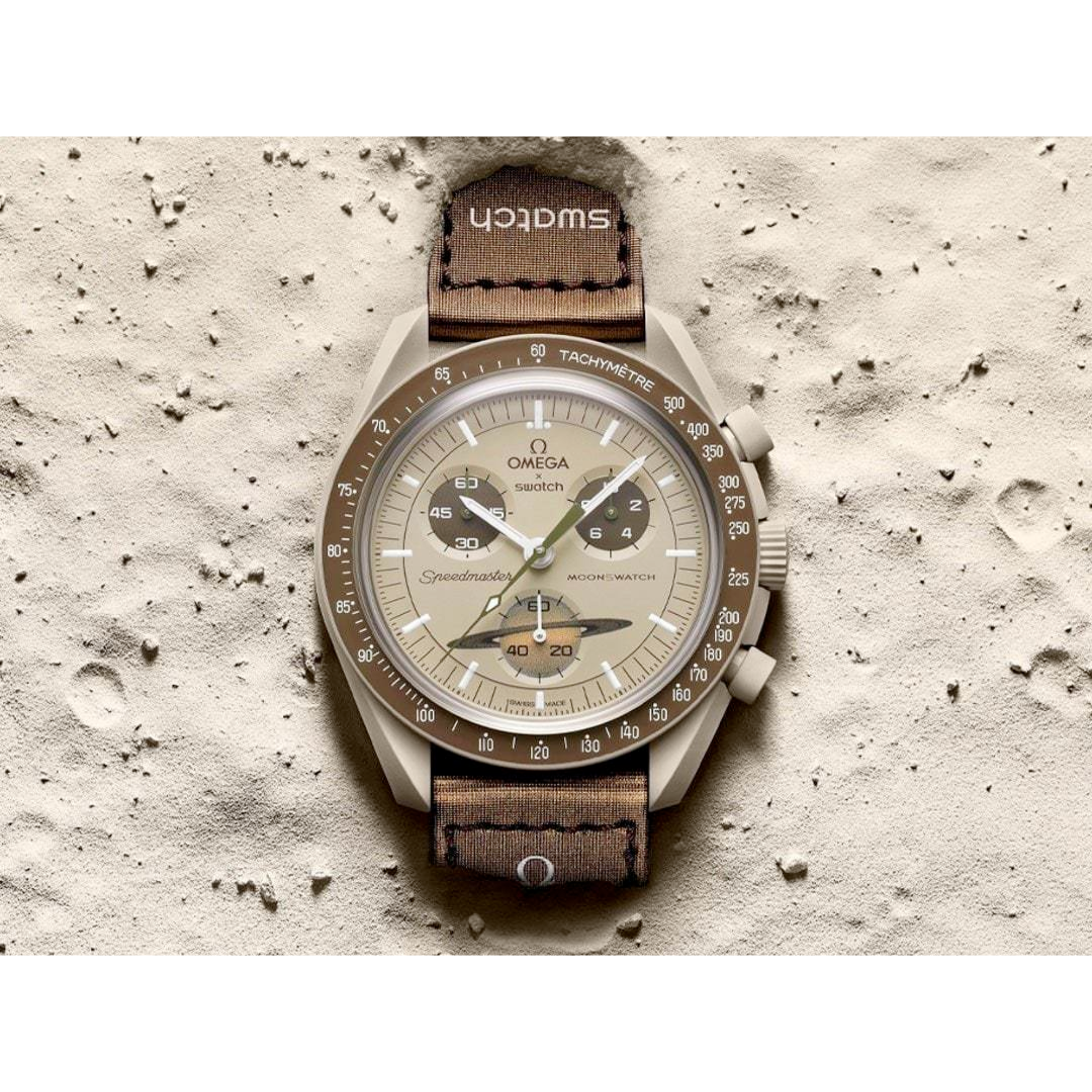 Swatch x Omega Bioceramic Moonswatch Mission to Saturn