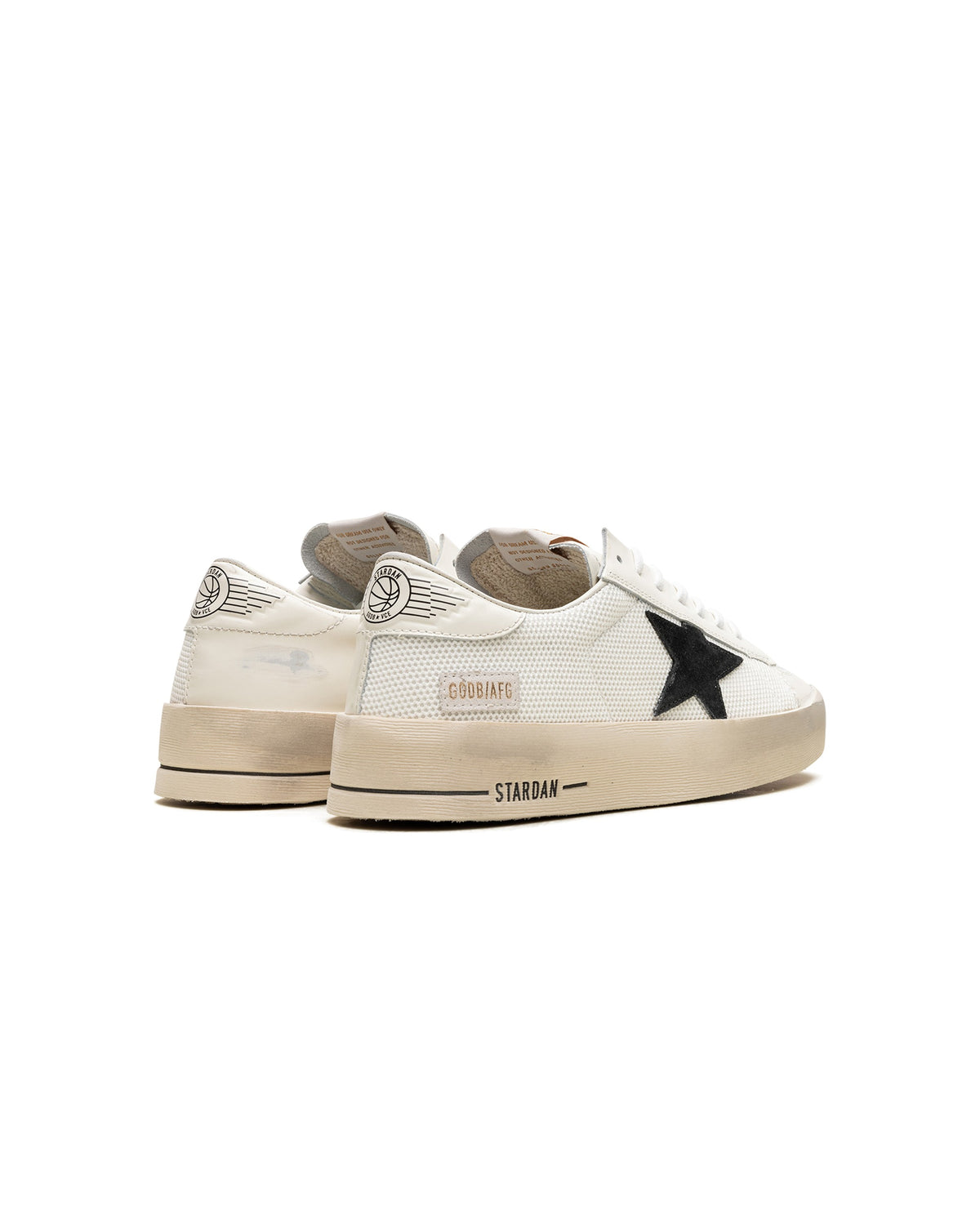 Golden Goose Stardan White Black