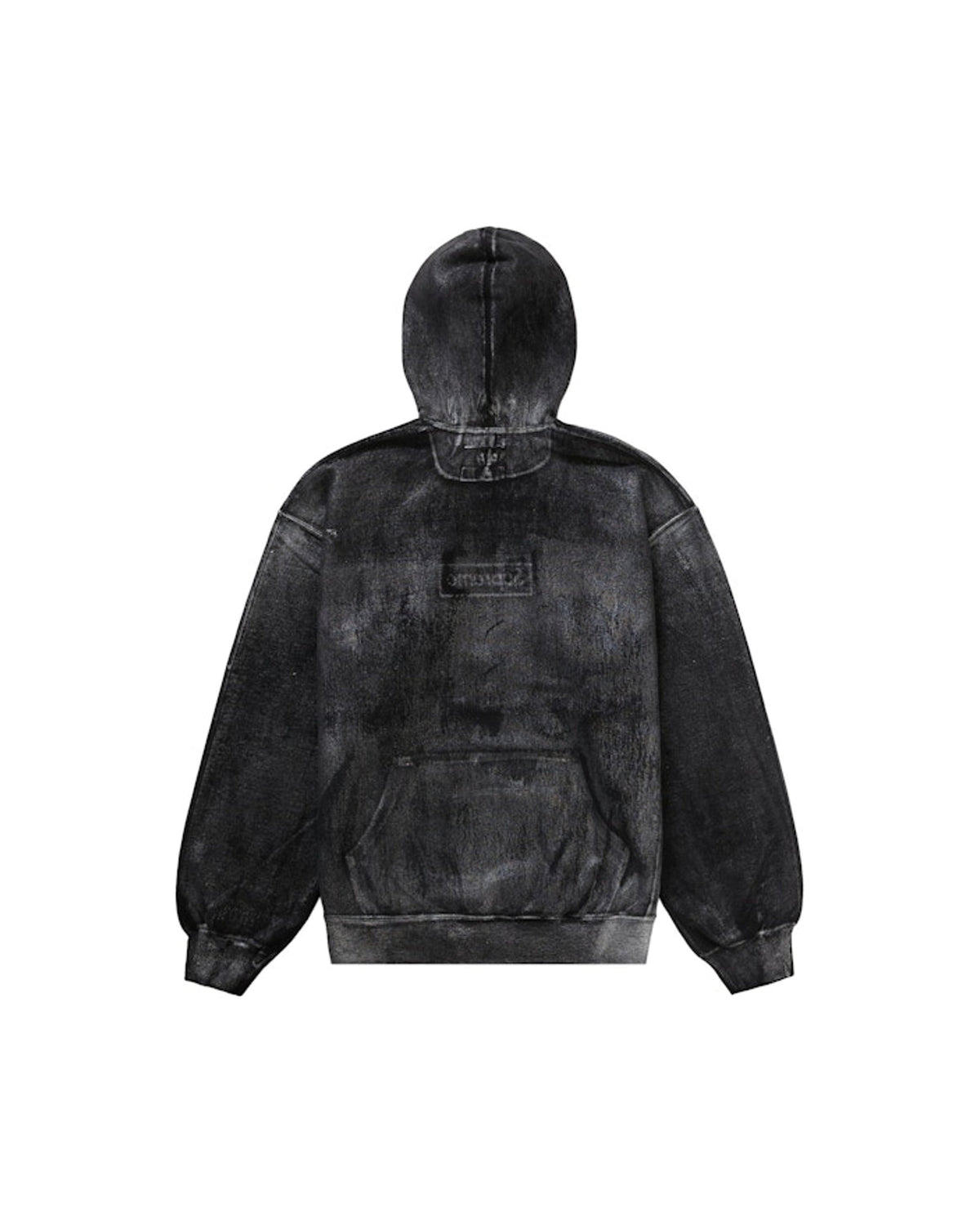 Supreme MM6 Maison Margiela Foil Box Logo Hoodie Black