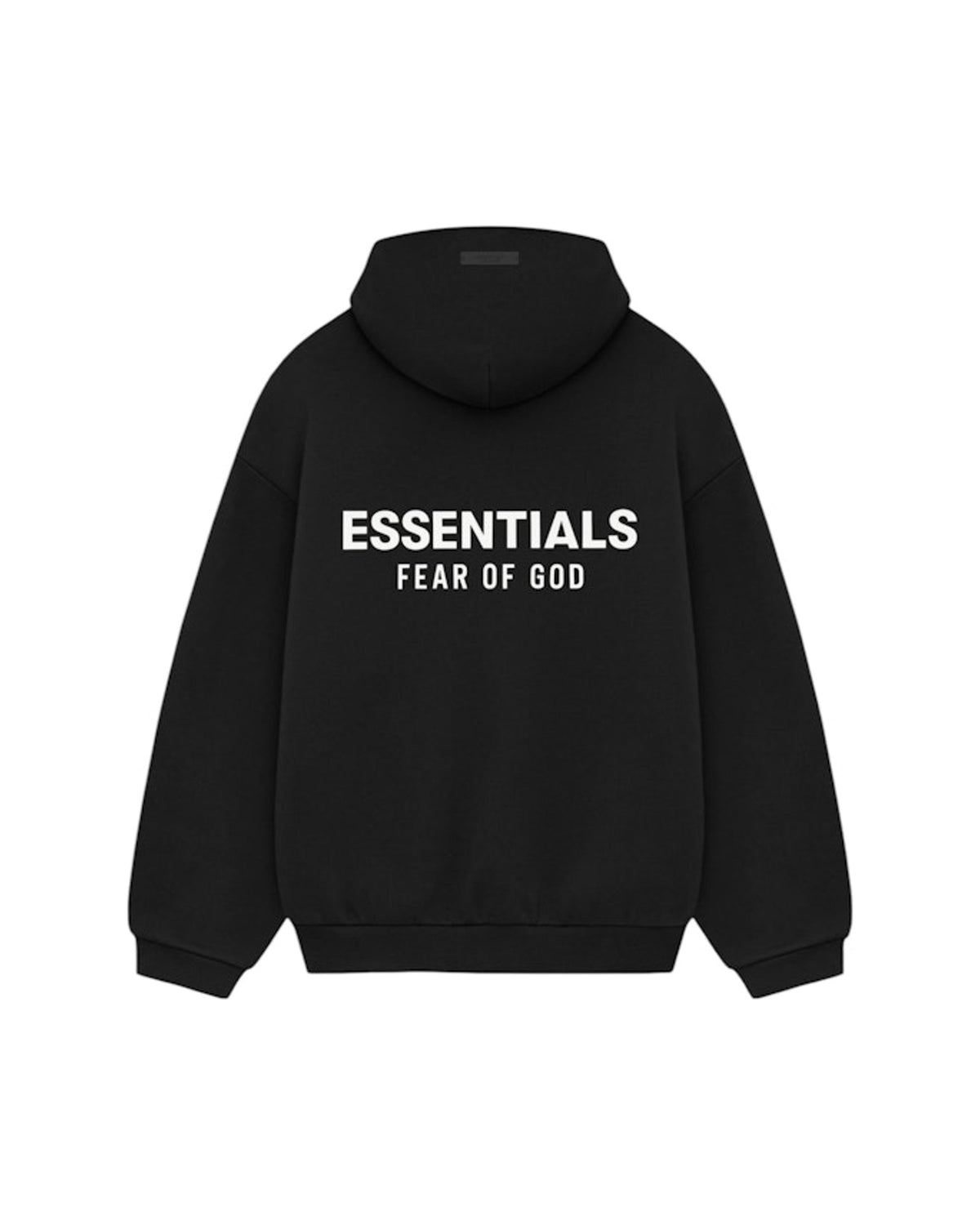 Fear of God Essentials Fleece Hoodie (FW24) Black