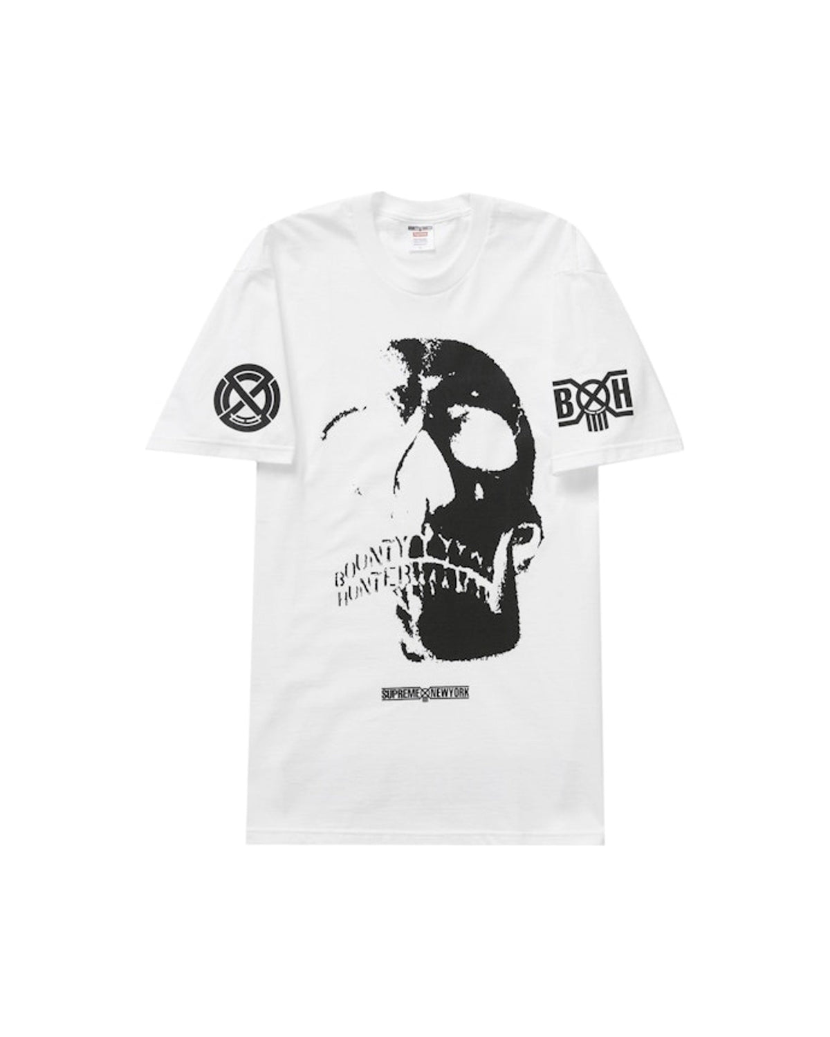 Supreme Bounty Hunter Skulls Tee White