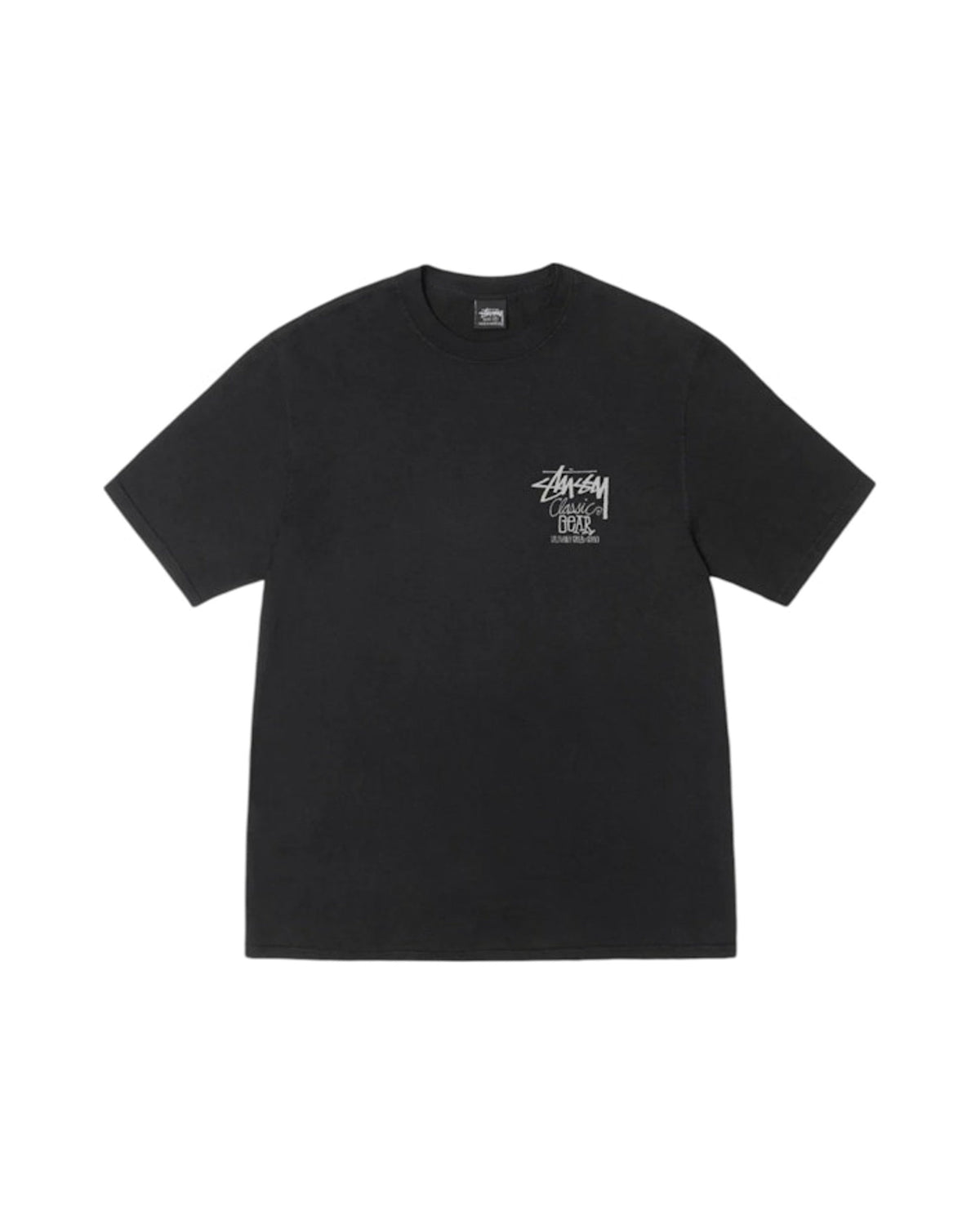 Stussy Classic Gear Pigment Dyed Tee Black