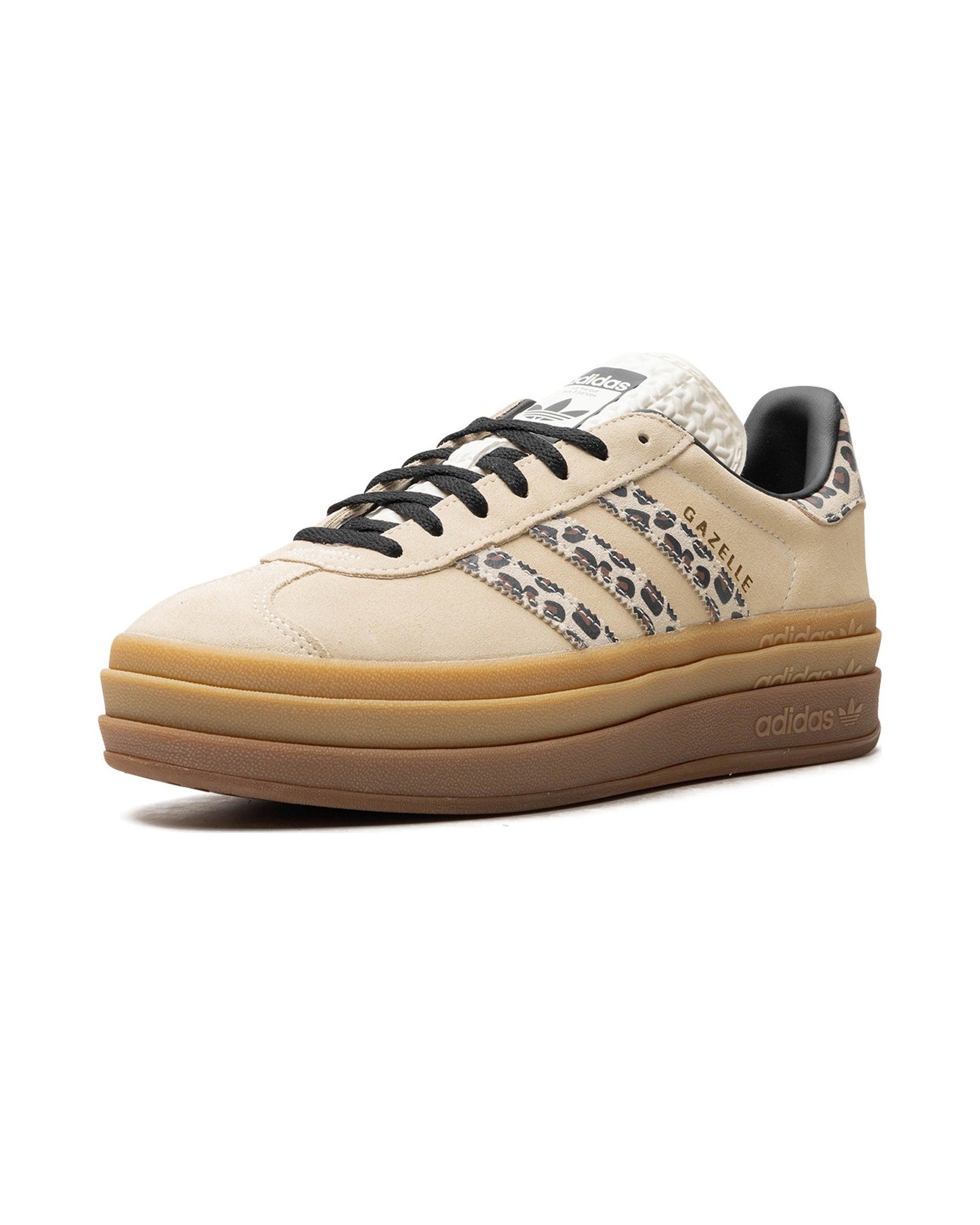 adidas Gazelle Bold Cream Black Leopard (Women's)