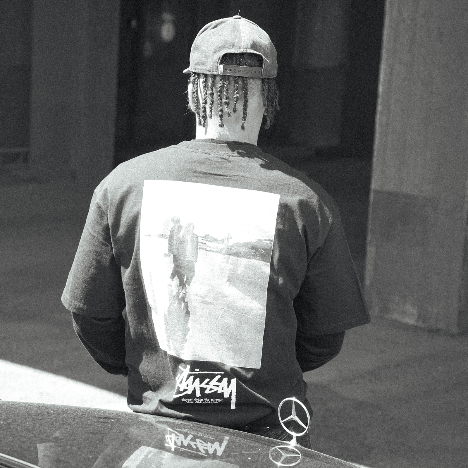 Stussy og mercedes