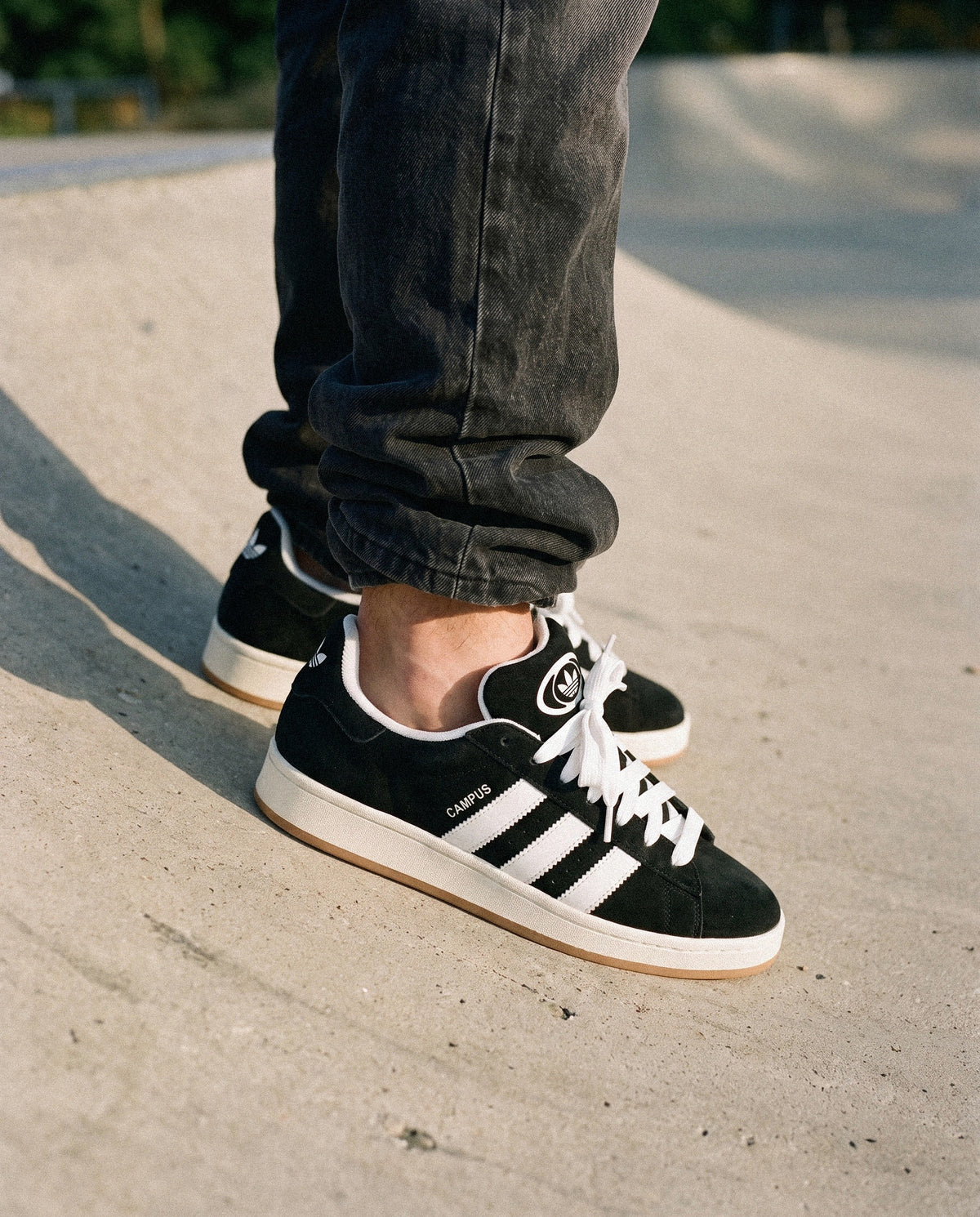 adidas Campus 00s Core Black - on foot