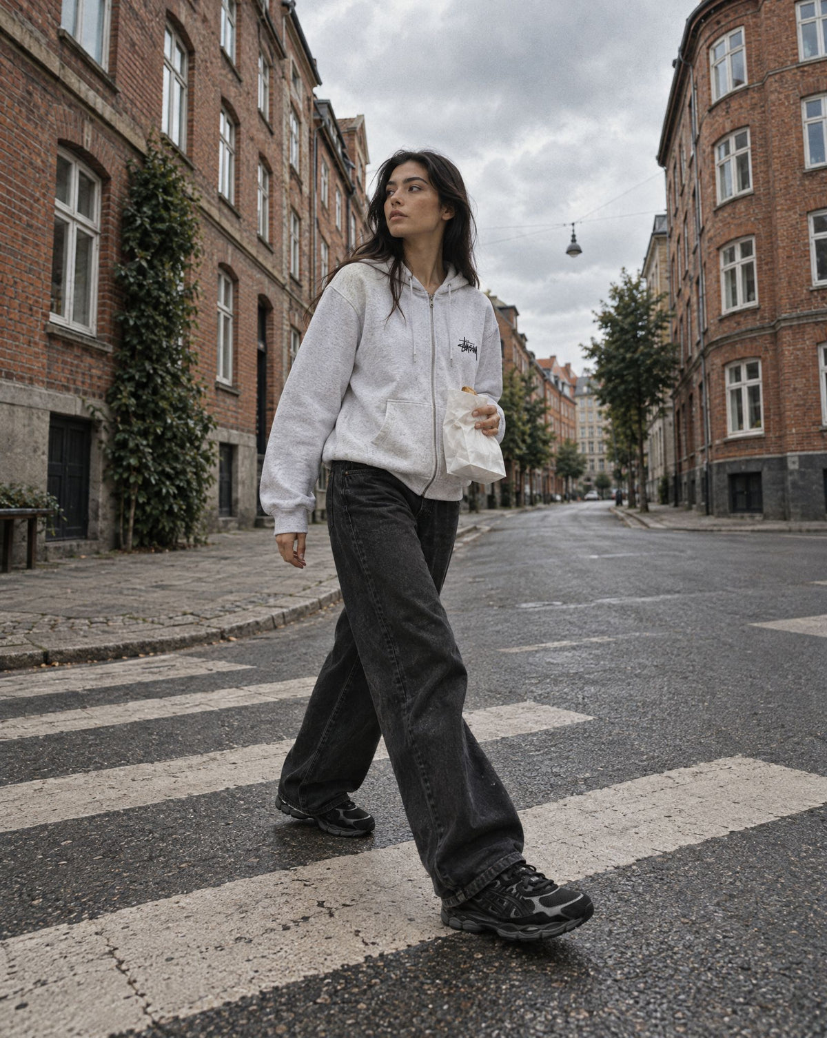 ASICS Gel-NYC Graphite Grey Black - streetstyle i København