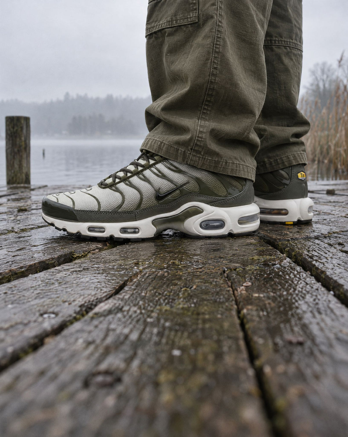 Nike Air Max Plus Sequoia Cargo Khaki - on-foot