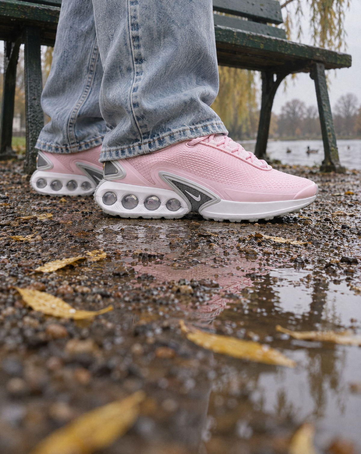 Nike Air Max DN Pink Foam (Women's) - on-foot