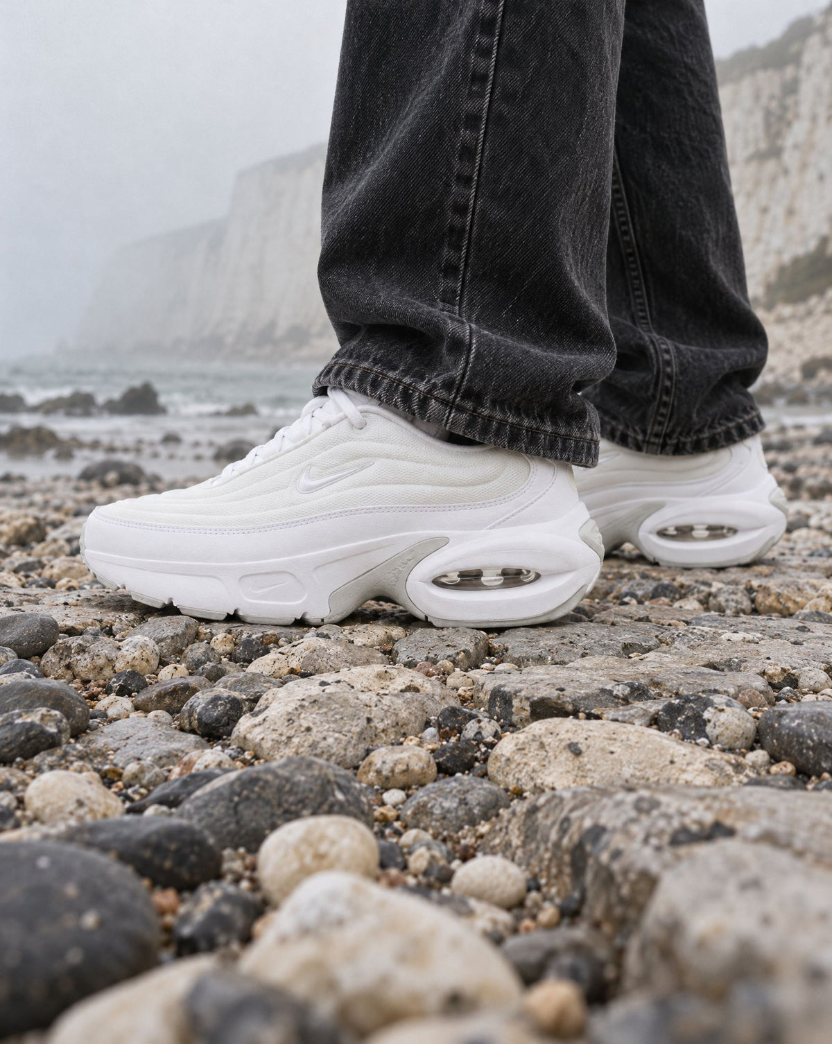 Nike Air Max Portal White Pure Platinum (Women's) - on-foot