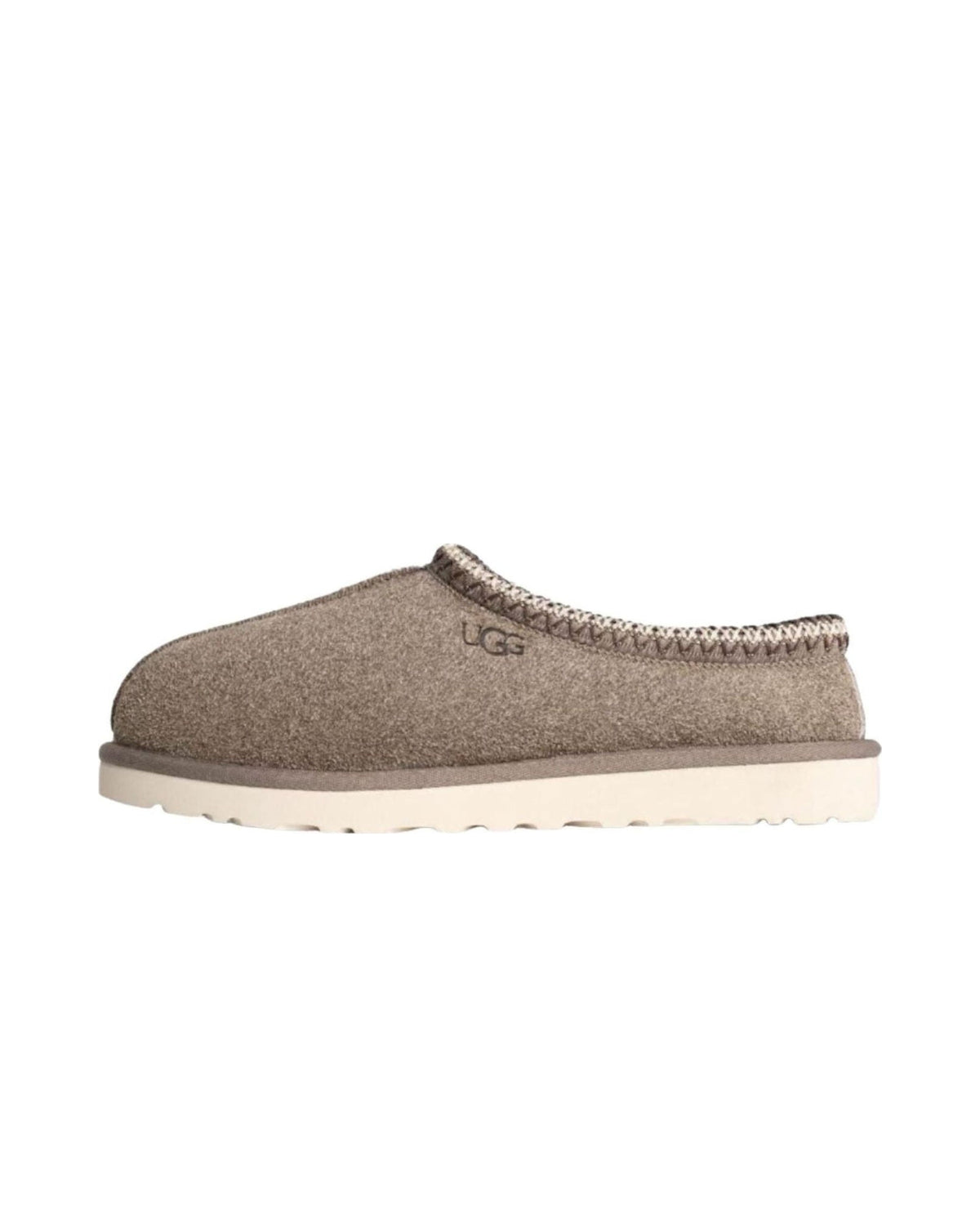 UGG Tasman Shaggy Suede Slipper Smoke Plume