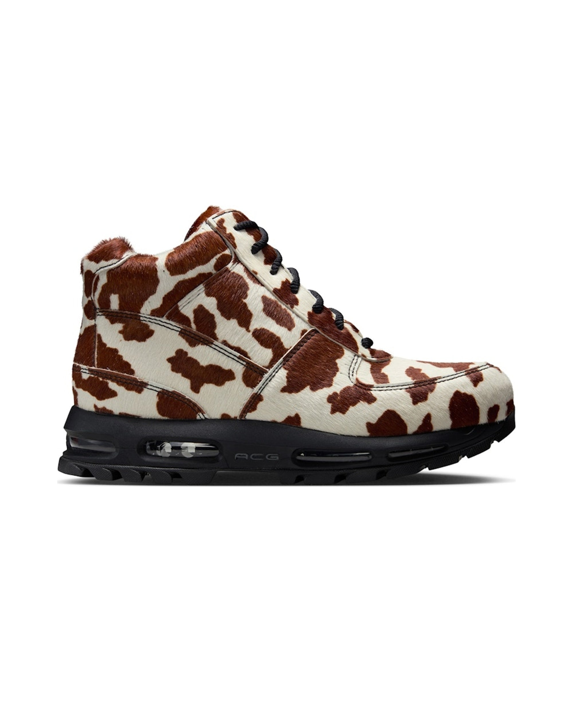 Nike Air Max Goadome Sail Cacao Wow Cow Print Pony Hair