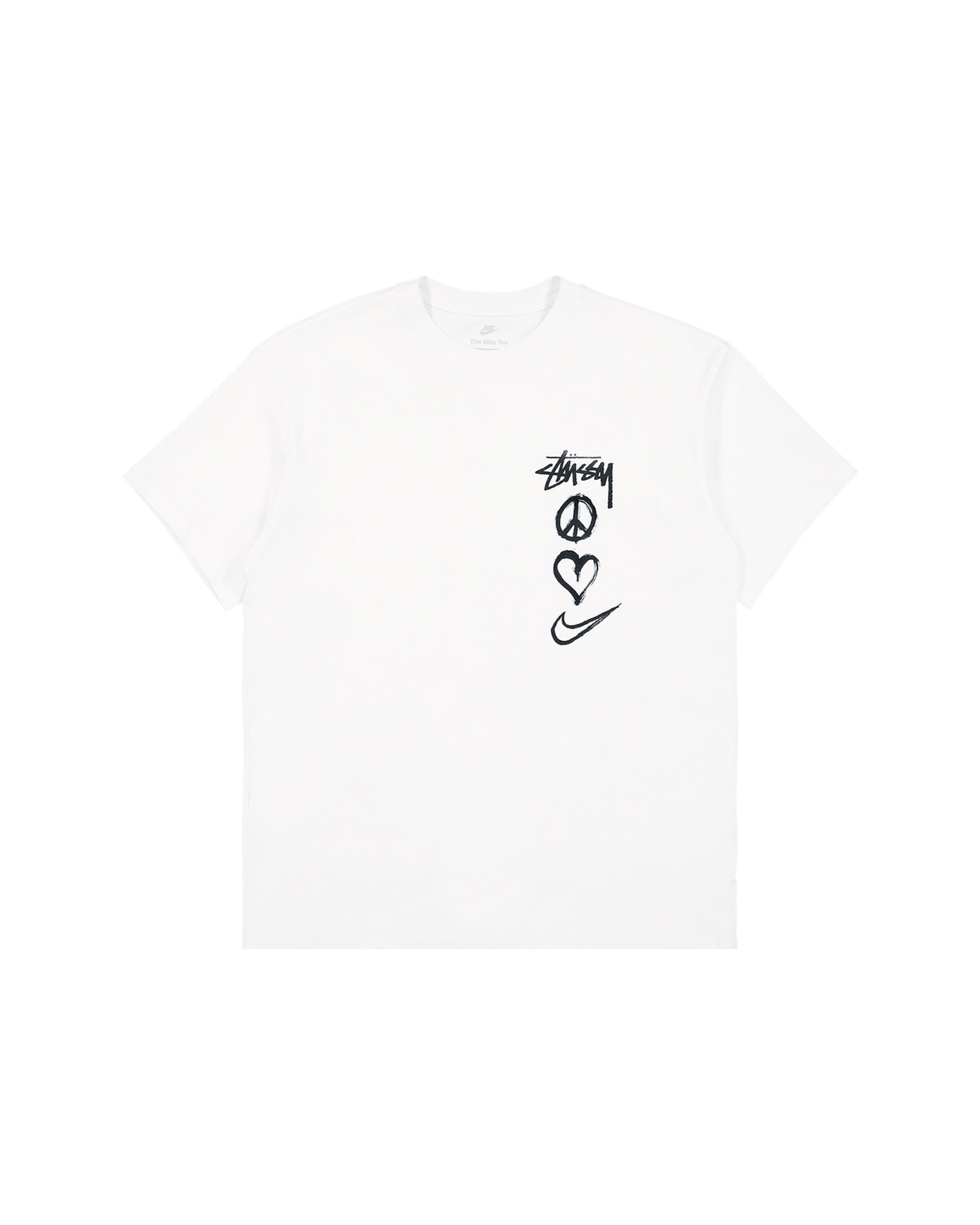 Nike x Stussy Peace, Love, Swoosh T-shirt (US Sizing) White