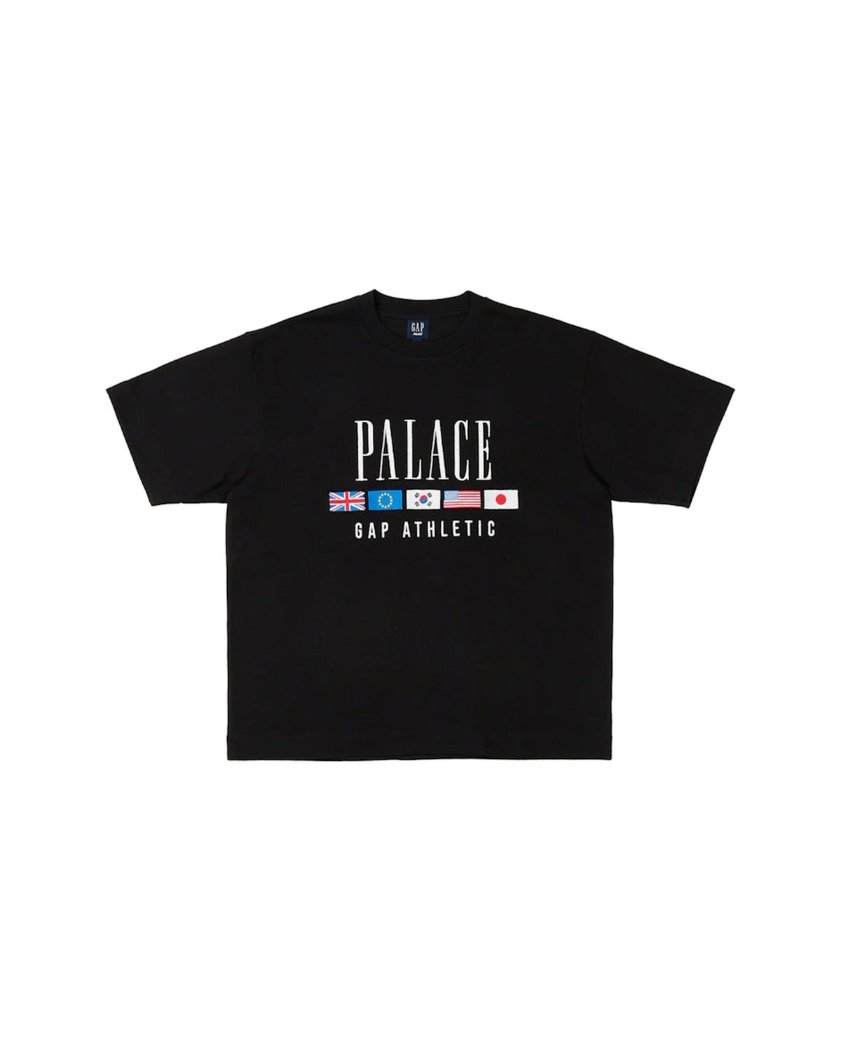 Palace x Gap Heavy Jersey T-Shirt Black | STREET BILL