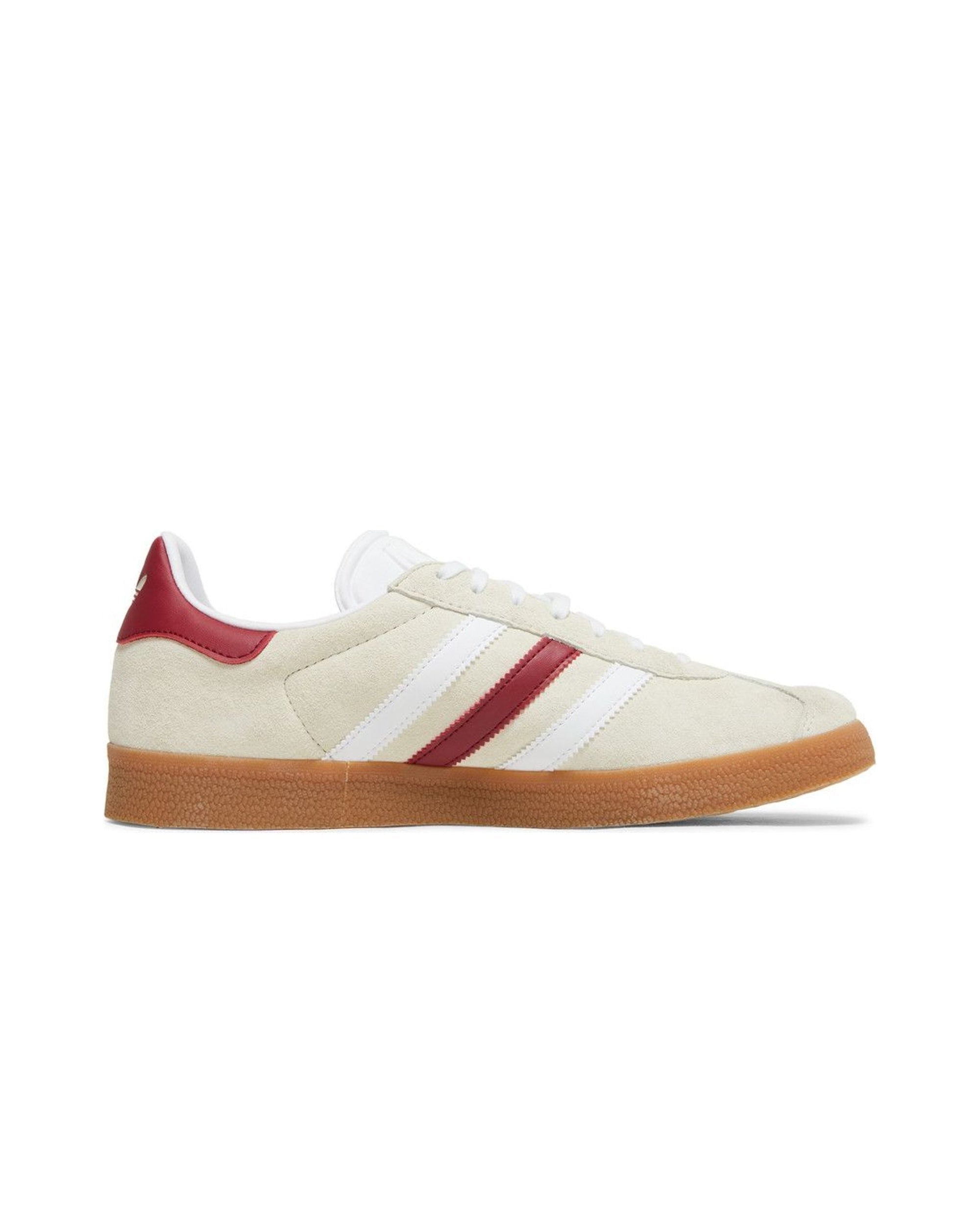 adidas Gazelle Aluminum Collegiate Burgundy sneakers