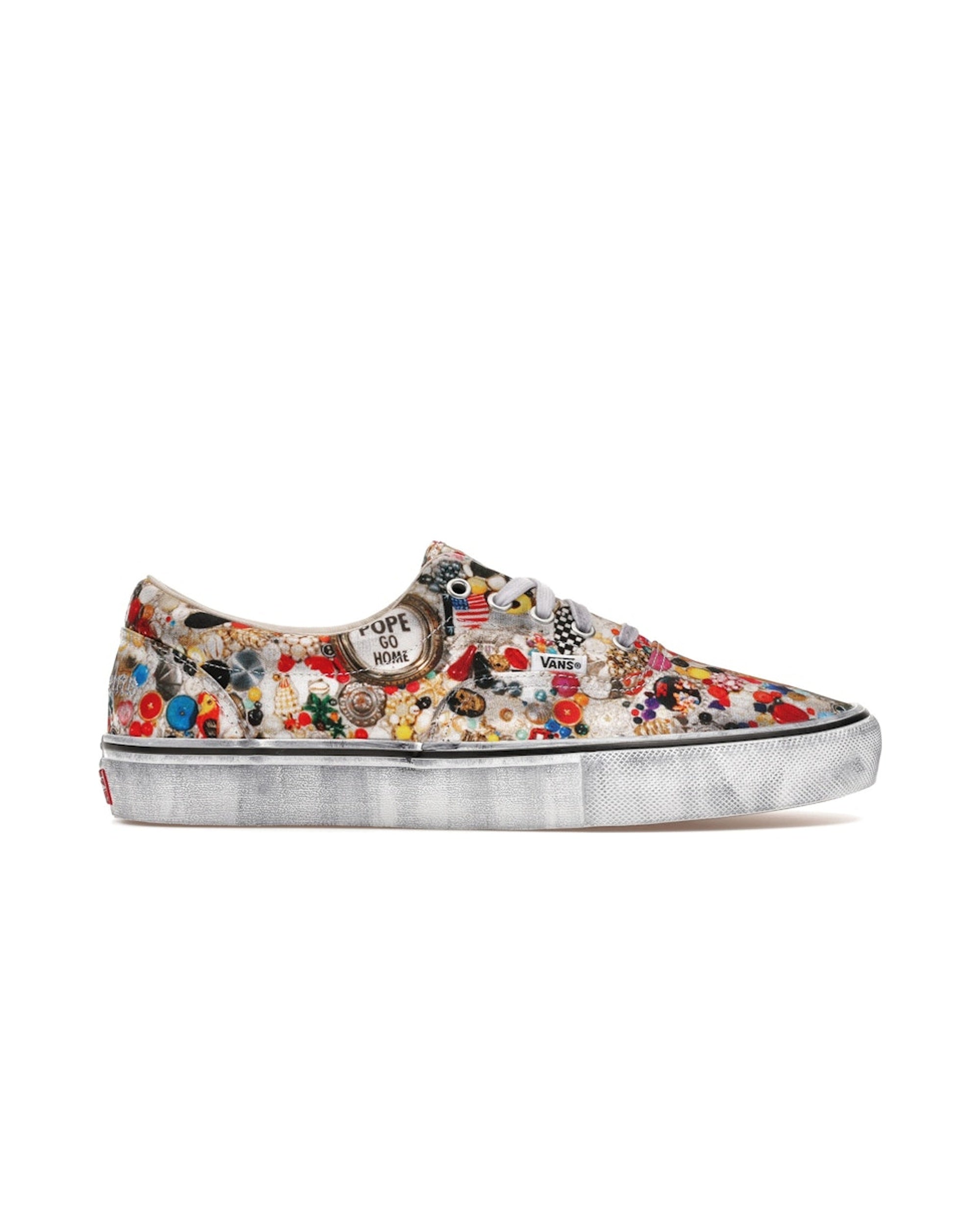Vans Era Supreme x Mike Kelley White sneakers