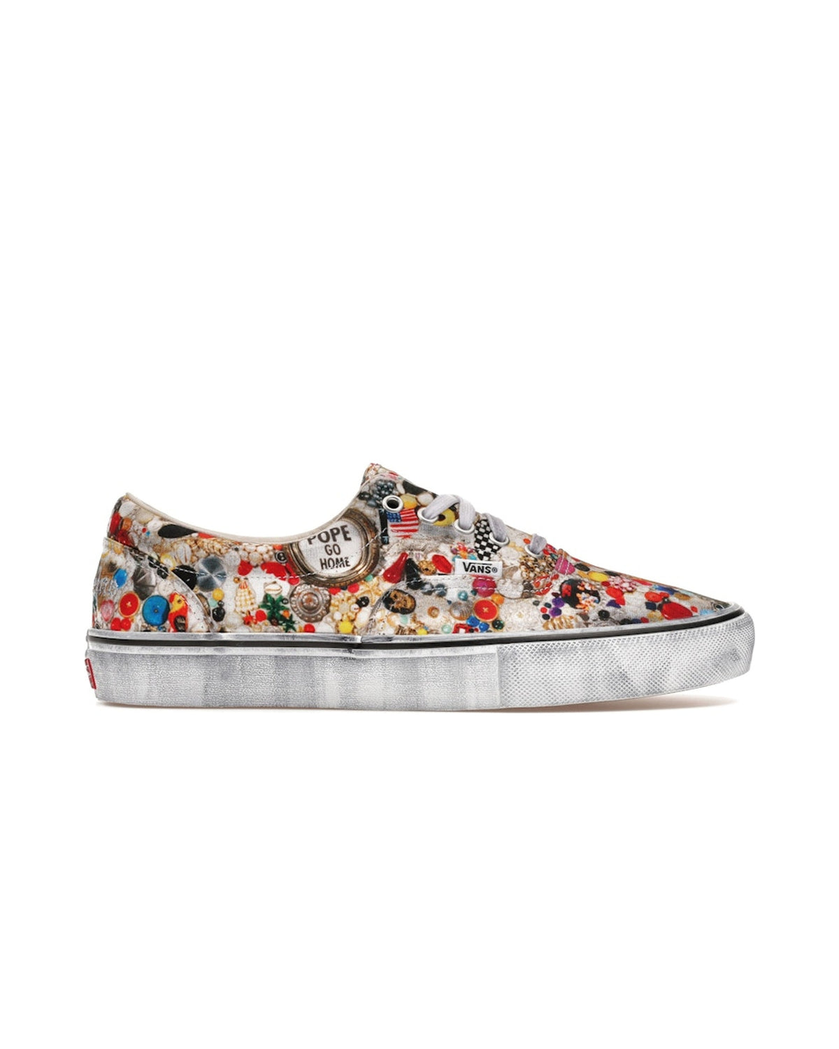 Vans Era Supreme x Mike Kelley White sneakers