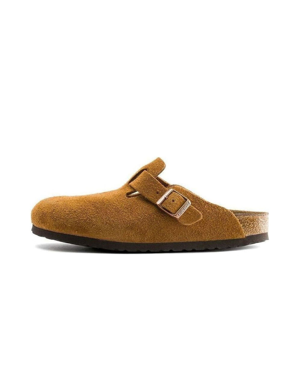 Birkenstock Boston Soft Footbed Suede Mink