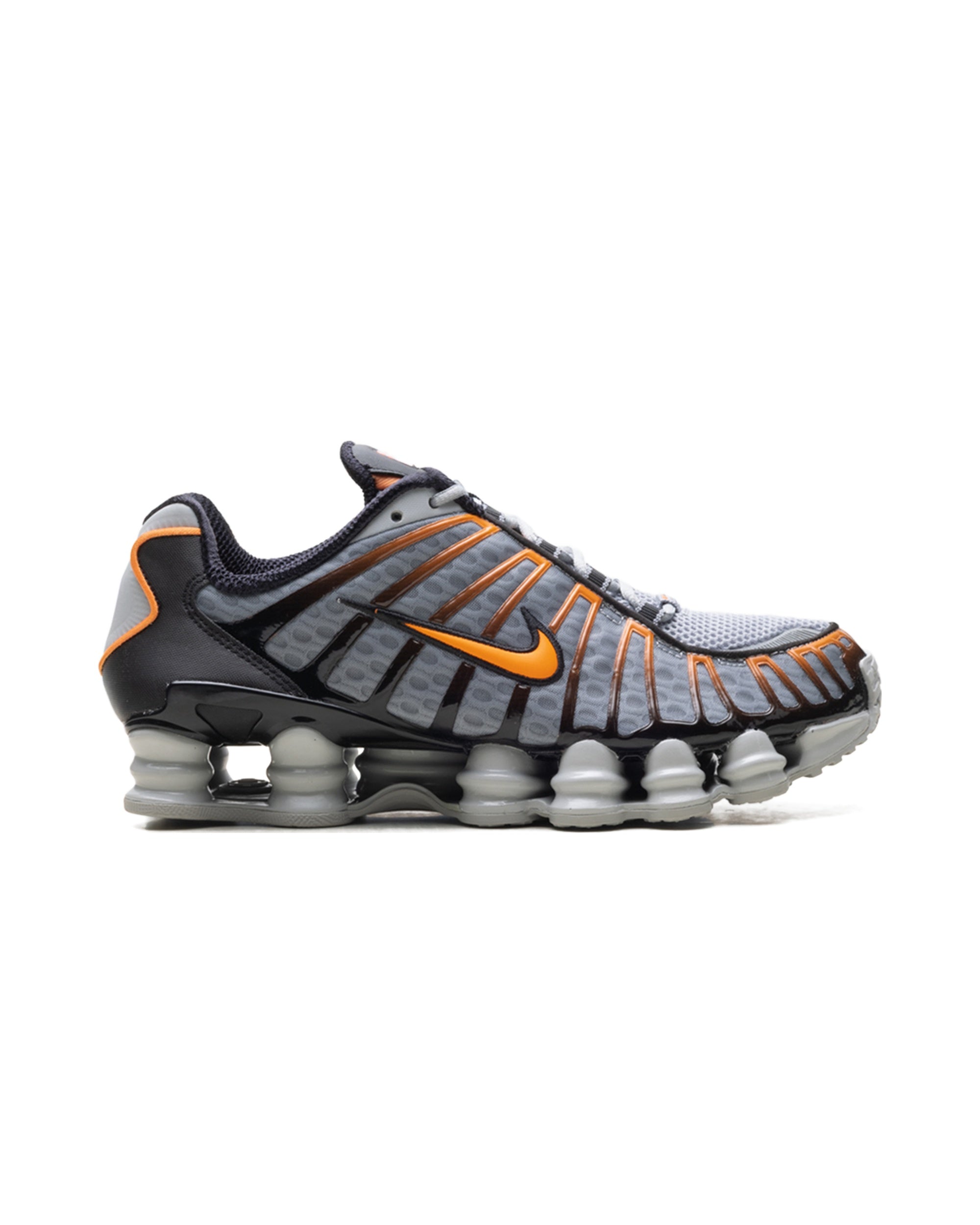 Nike Shox TL Light Smoke Grey Black Bright Mandarin