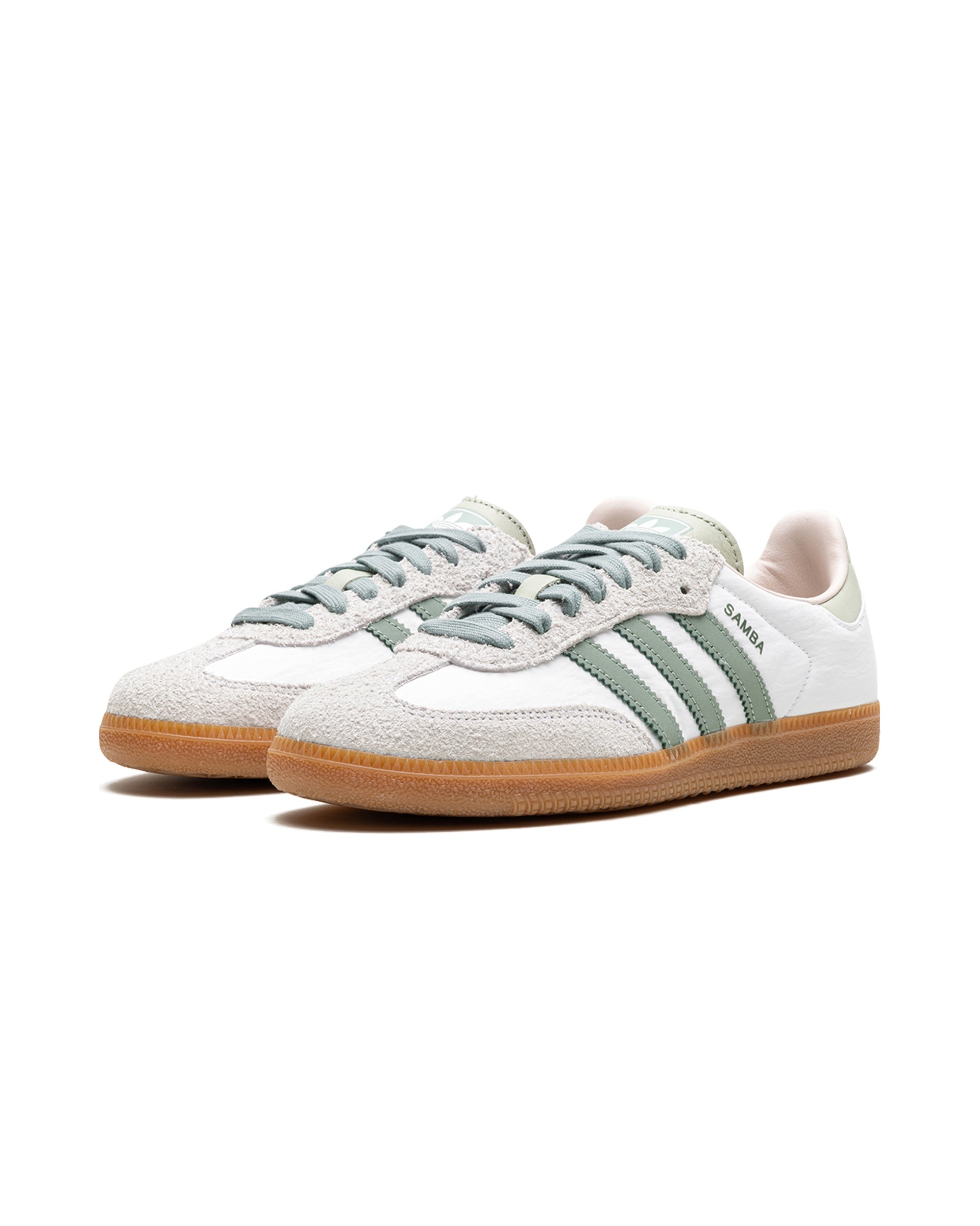 adidas Samba OG Silver Green Putty Mauve Women's