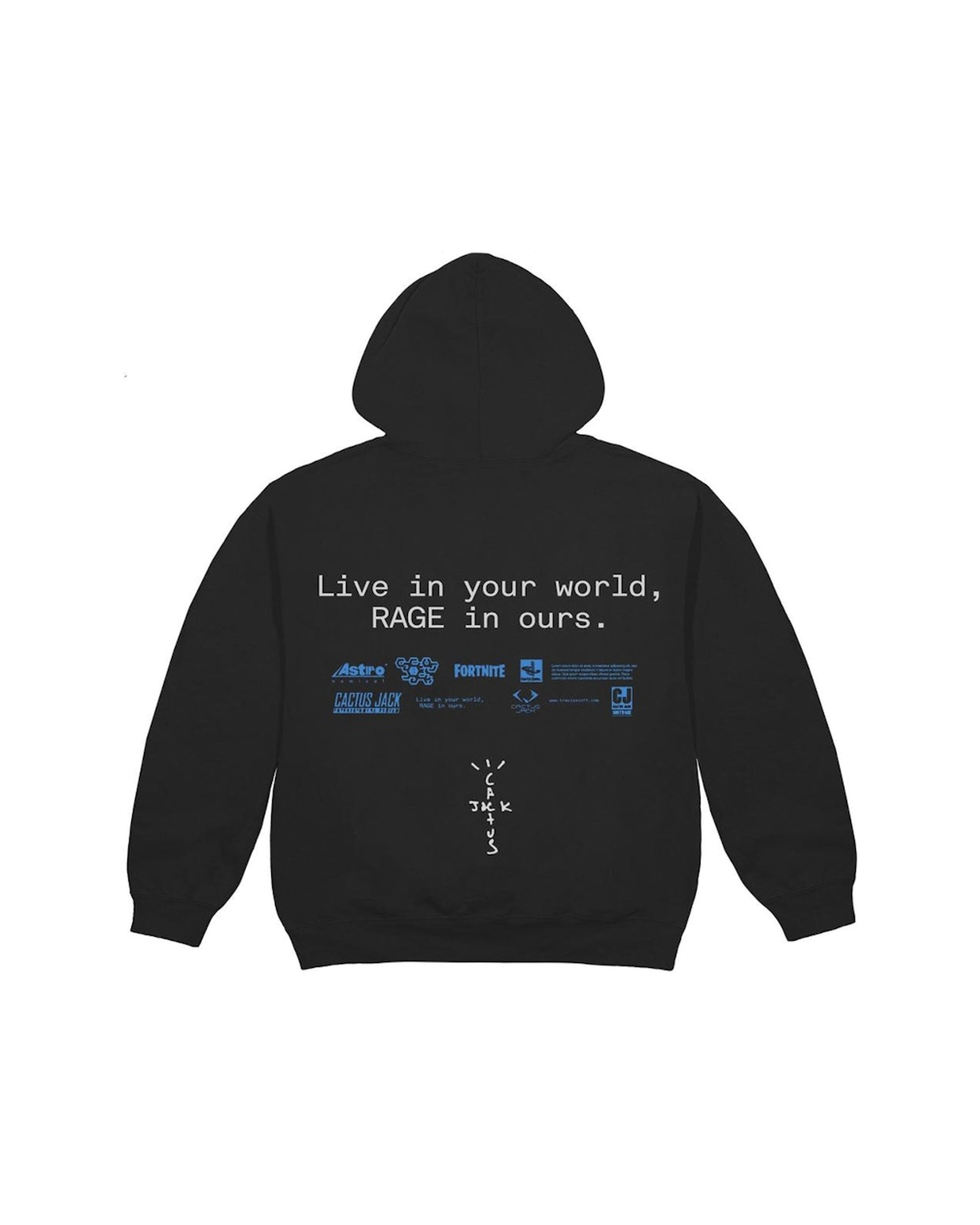 Travis Scott The Scotts World Hoodie Black