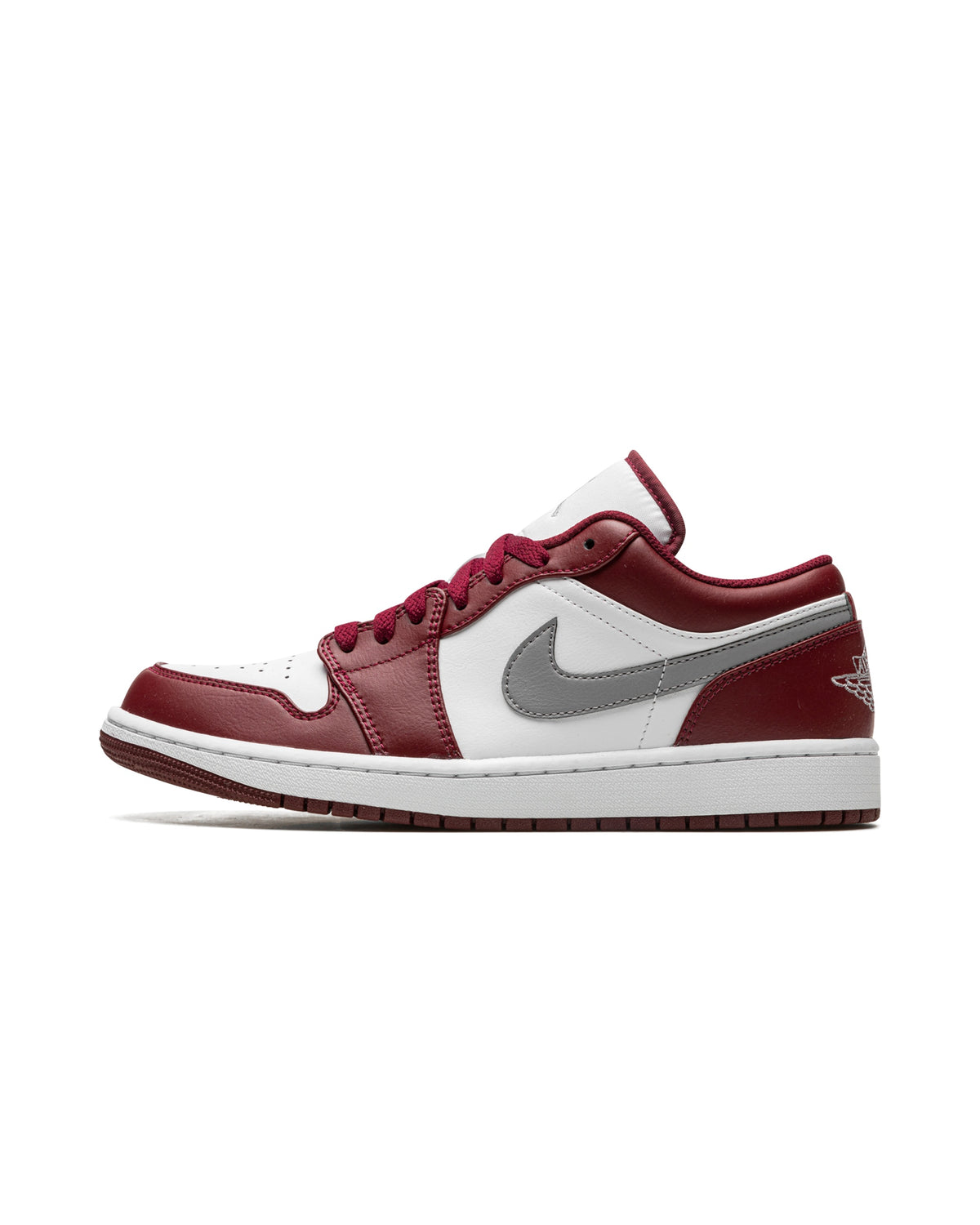 Jordan 1 Low White Bordeaux