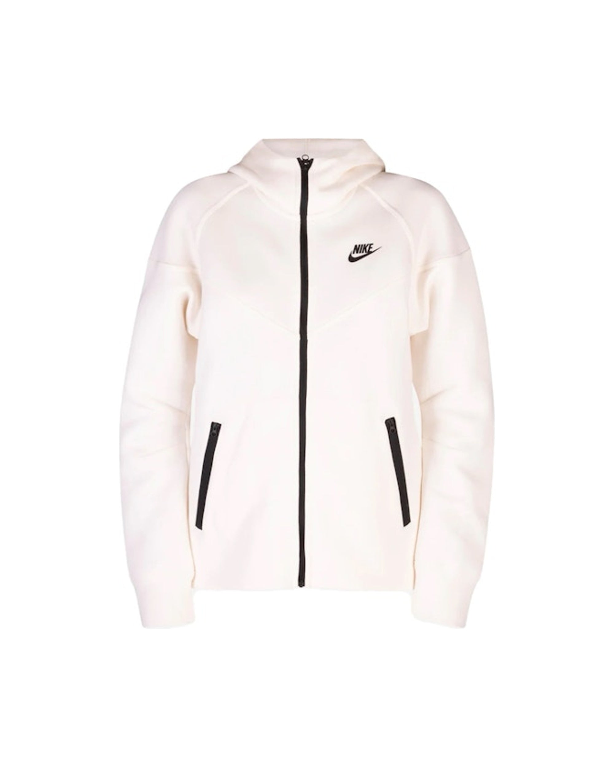 Nike Sportswear Women's Tech Fleece Windrunner Full-Zip Hoodie Pale Ivory/Black