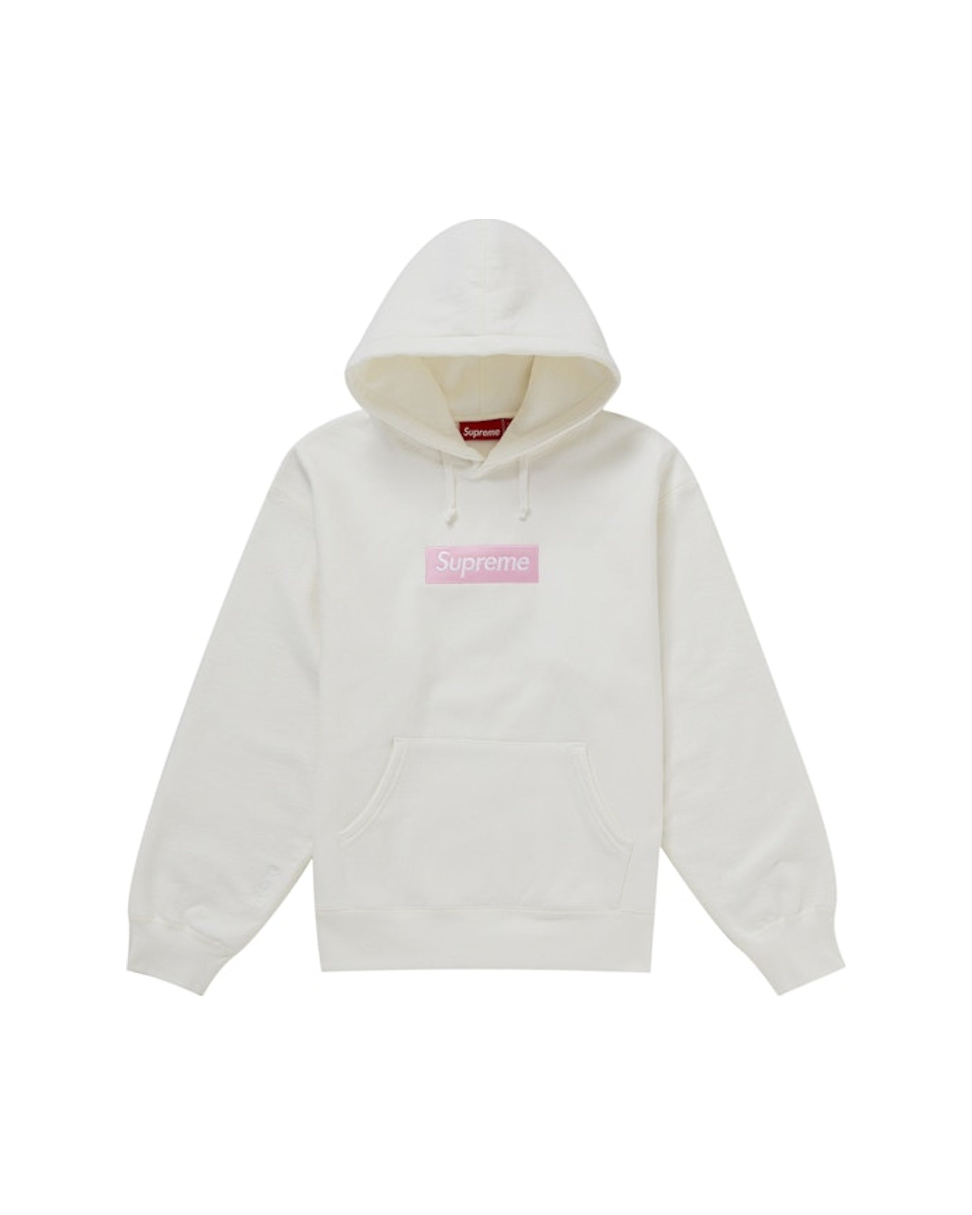 Supreme Box Logo Hooded Sweatshirt FW23 White