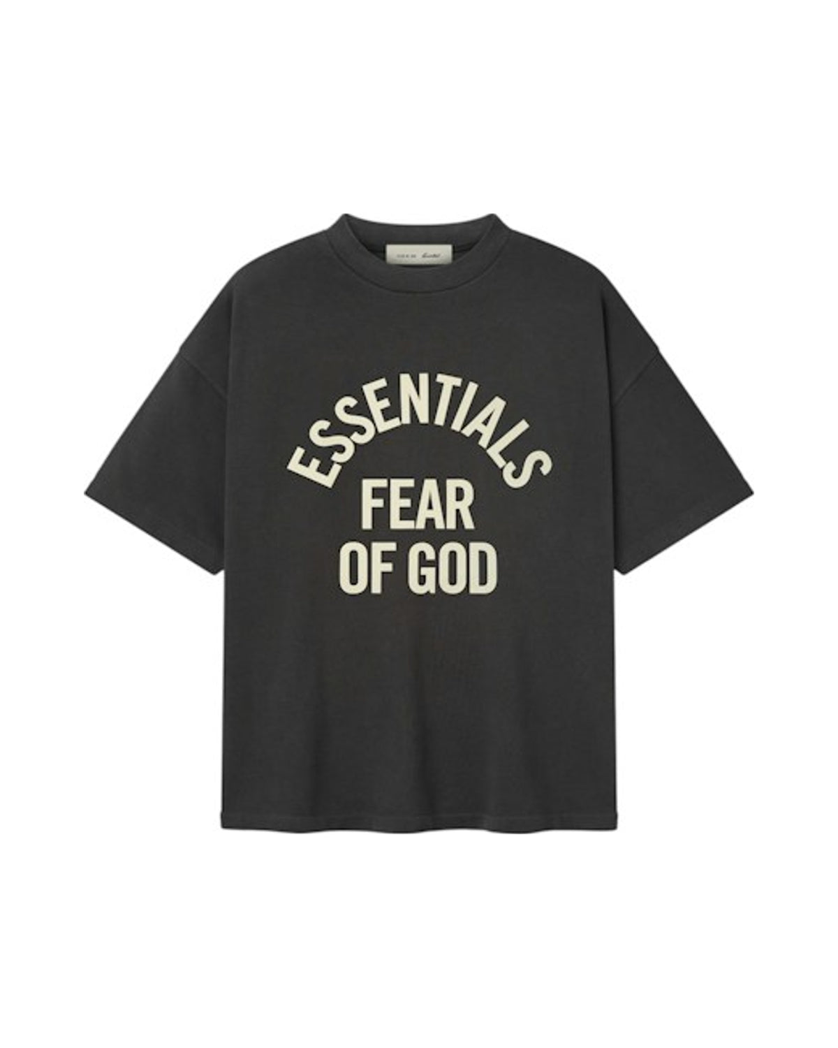 Fear of God Essentials Campus 90's Short Sleeve Tee Faded Black