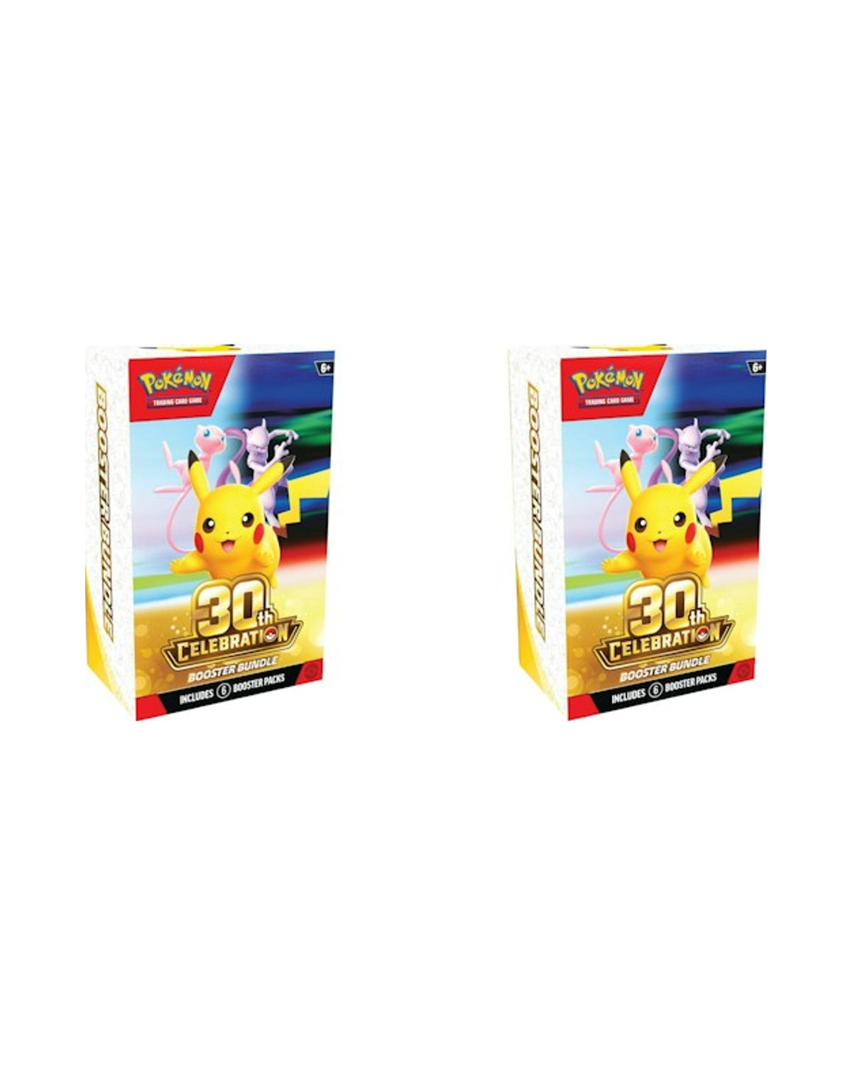 2026 Pokémon Mega Evolution 30th Celebration Booster Bundle 2x Lot