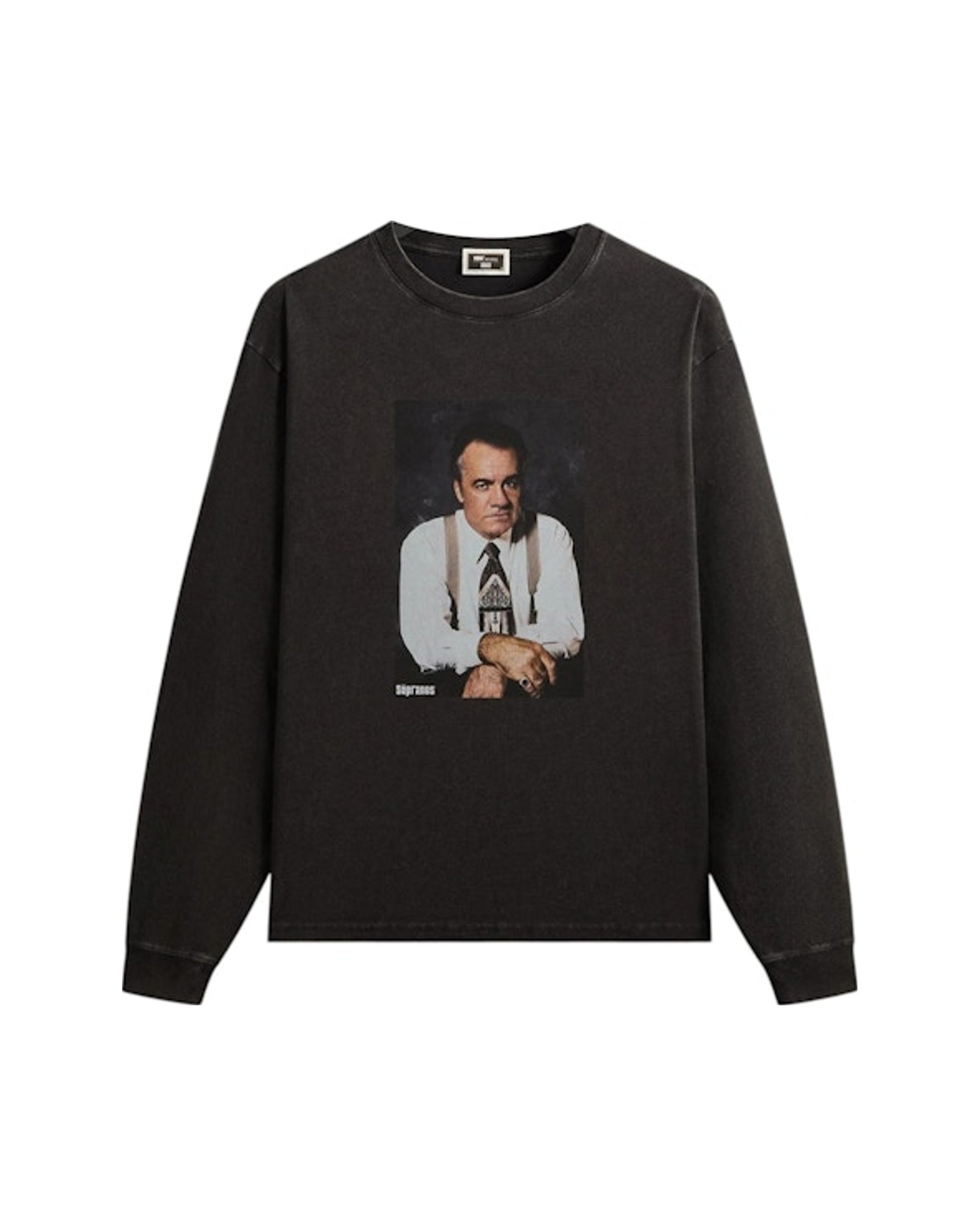 Kith x The Sopranos Paulie Vintage Long Sleeve Tee Black