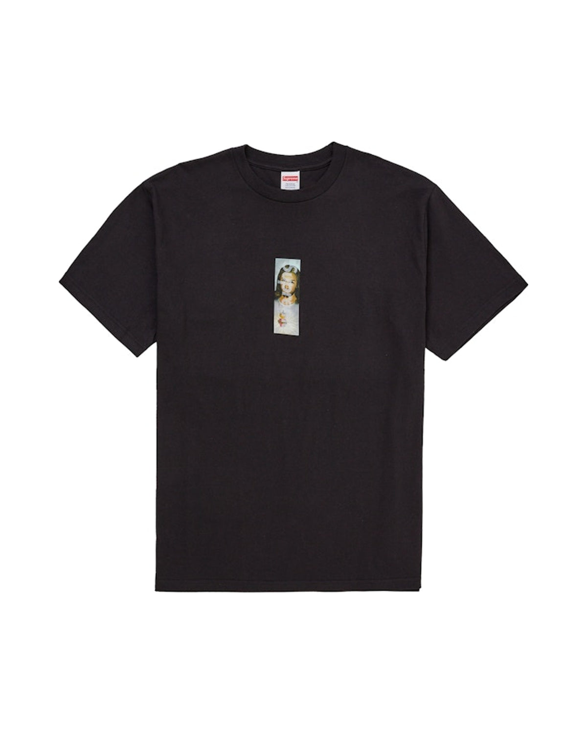 Supreme Prayer Card Box Logo Tee Black