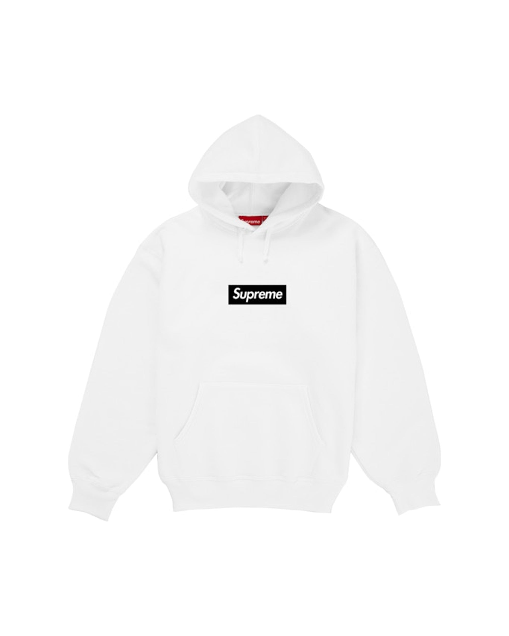 Supreme Paris Anniversary Box Logo Hoodie White