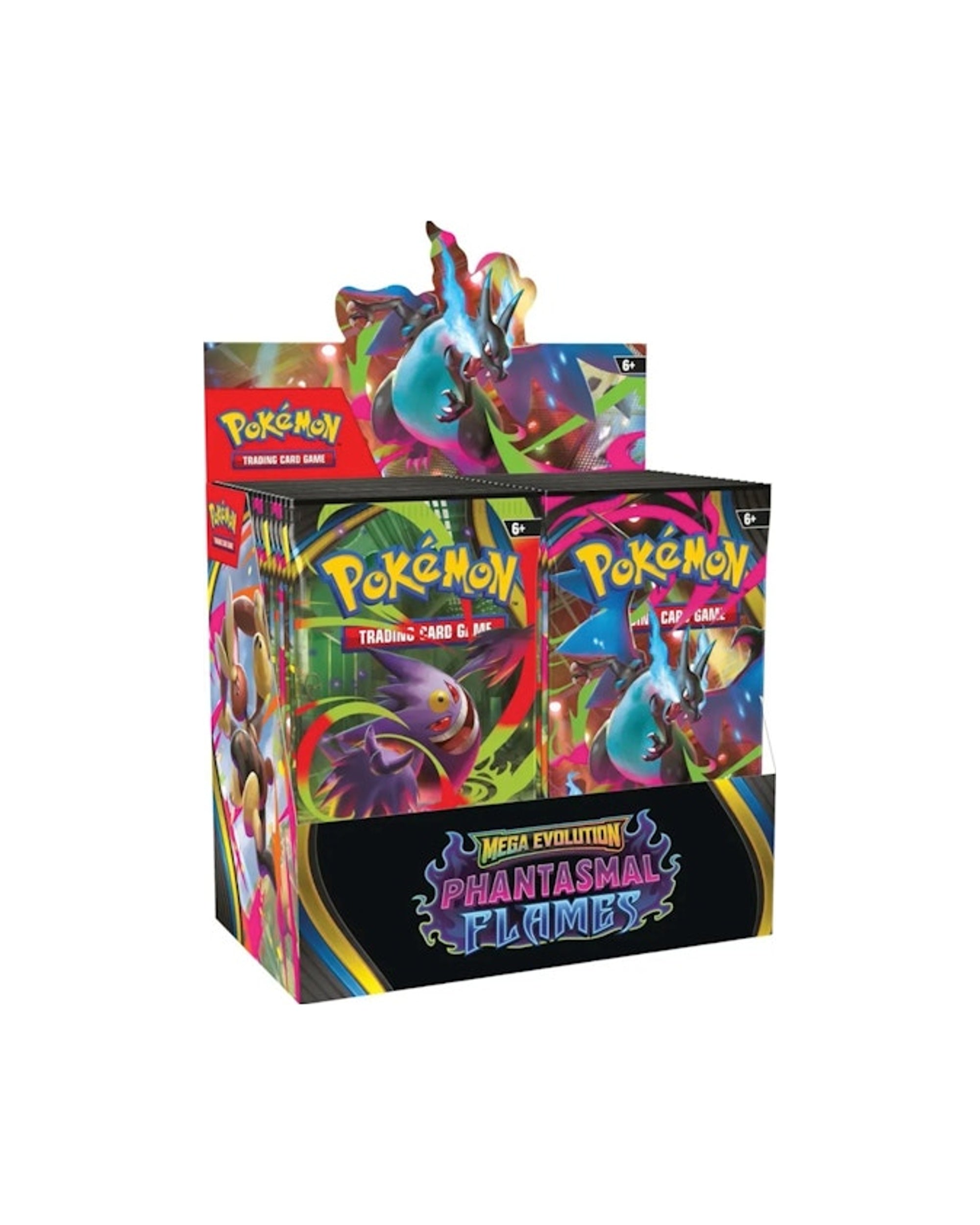 2025 Pokémon Mega Evolution Phantasmal Flames Booster Box