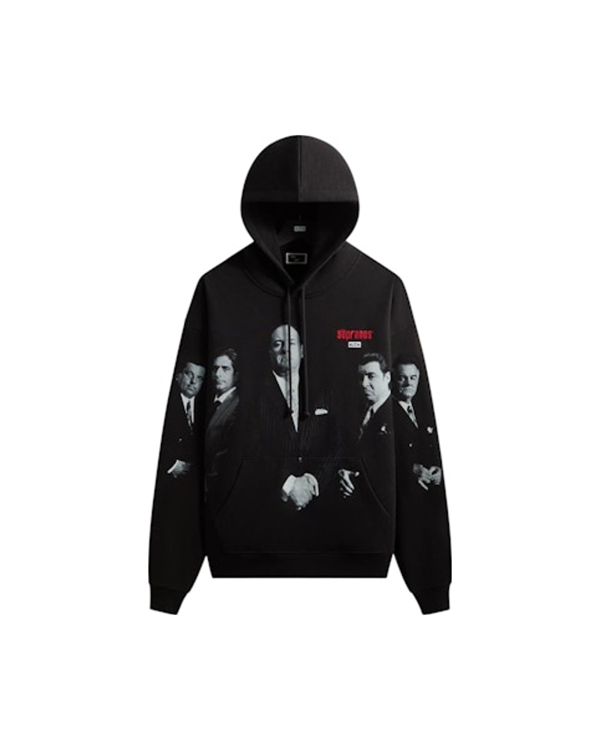 Kith x The Sopranos Arched Character Nelson Hoodie Black