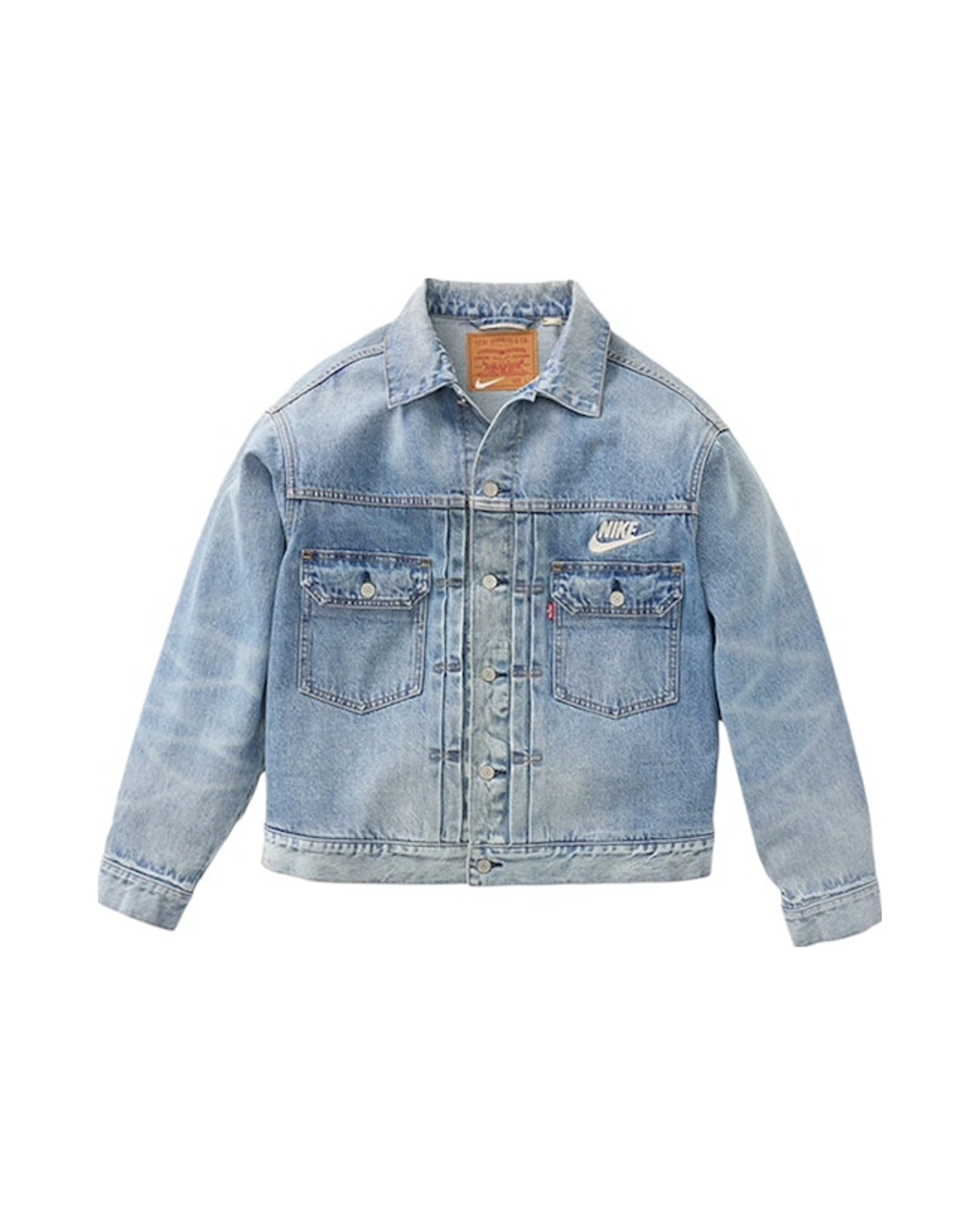 【新品未使用】Levi's NIKE DENIM TRUCKER JACKET Nike x Levi's Denim Trucker Jacket | STREET BILL