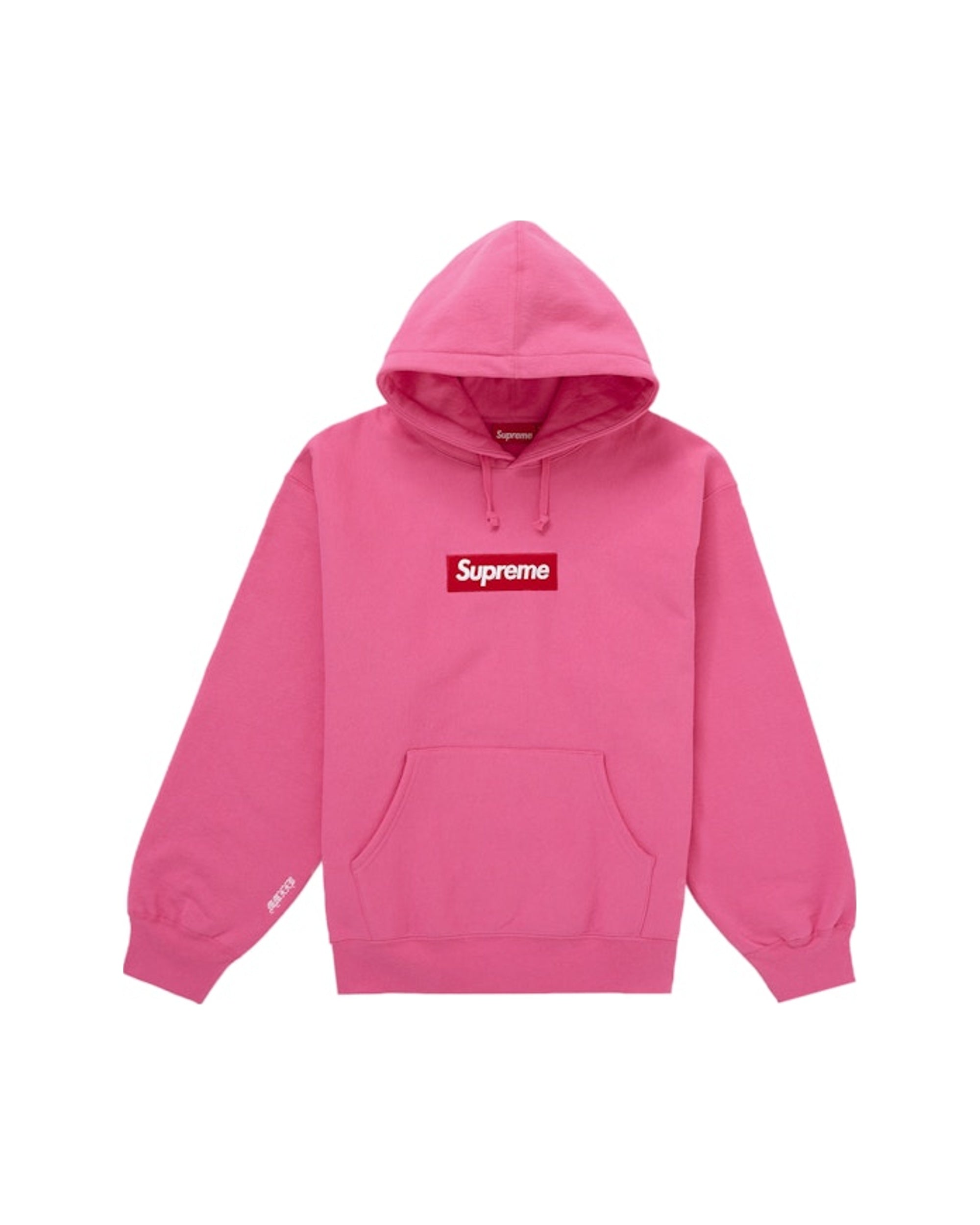 Supreme Box Logo Hooded Sweatshirt (FW25) Magenta